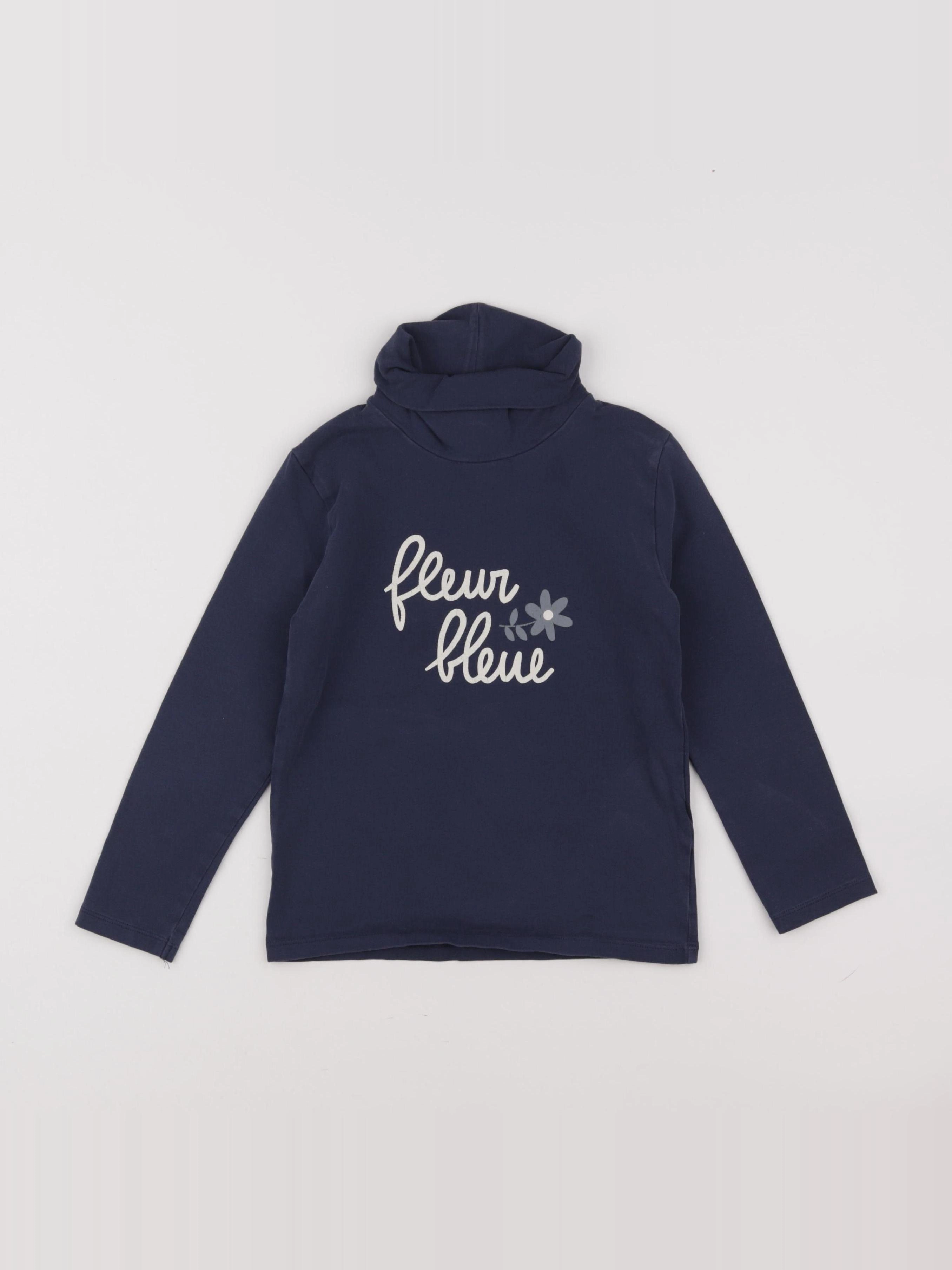 Vertbaudet - sous-pull bleu - 6 ans