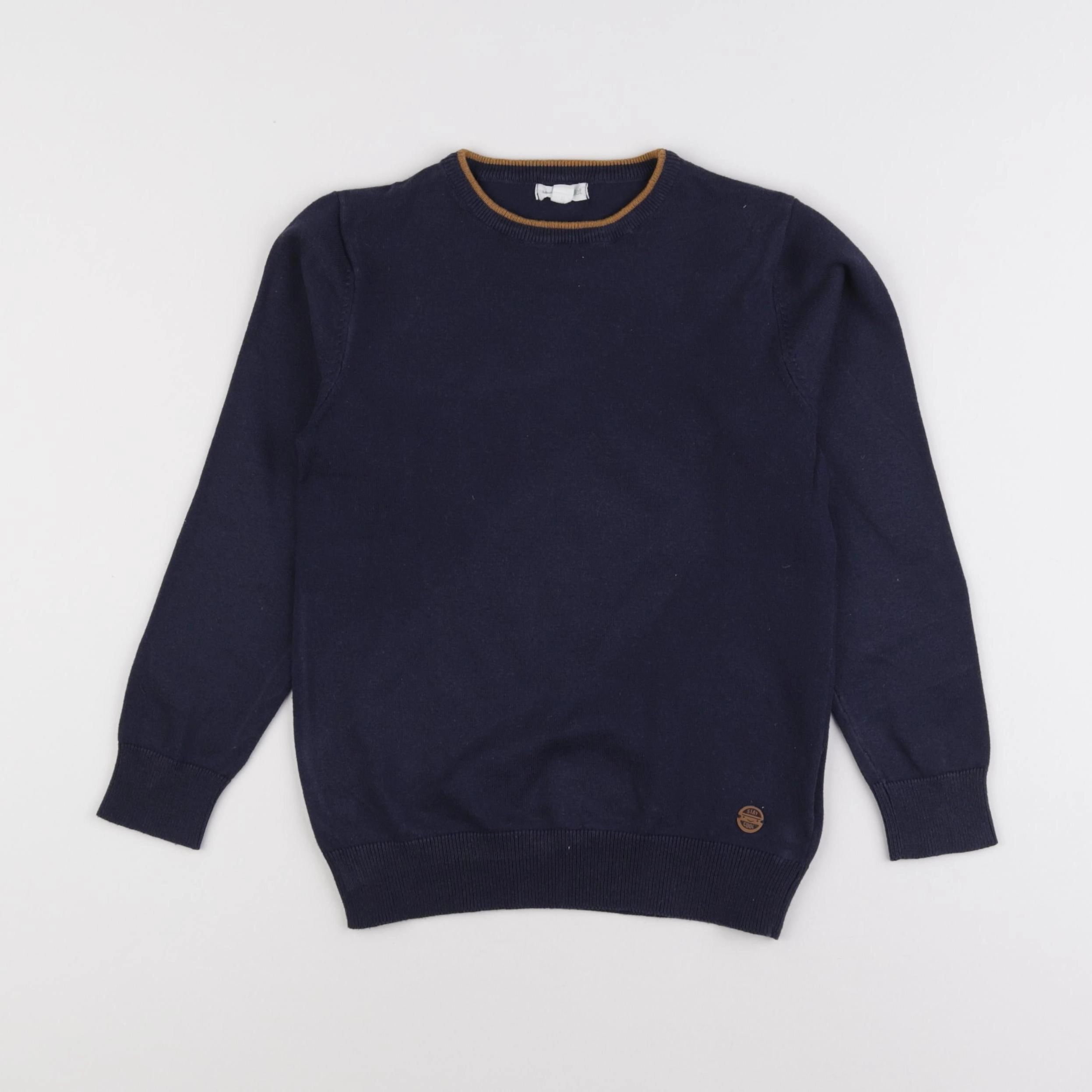 Vertbaudet - pull bleu - 8 ans