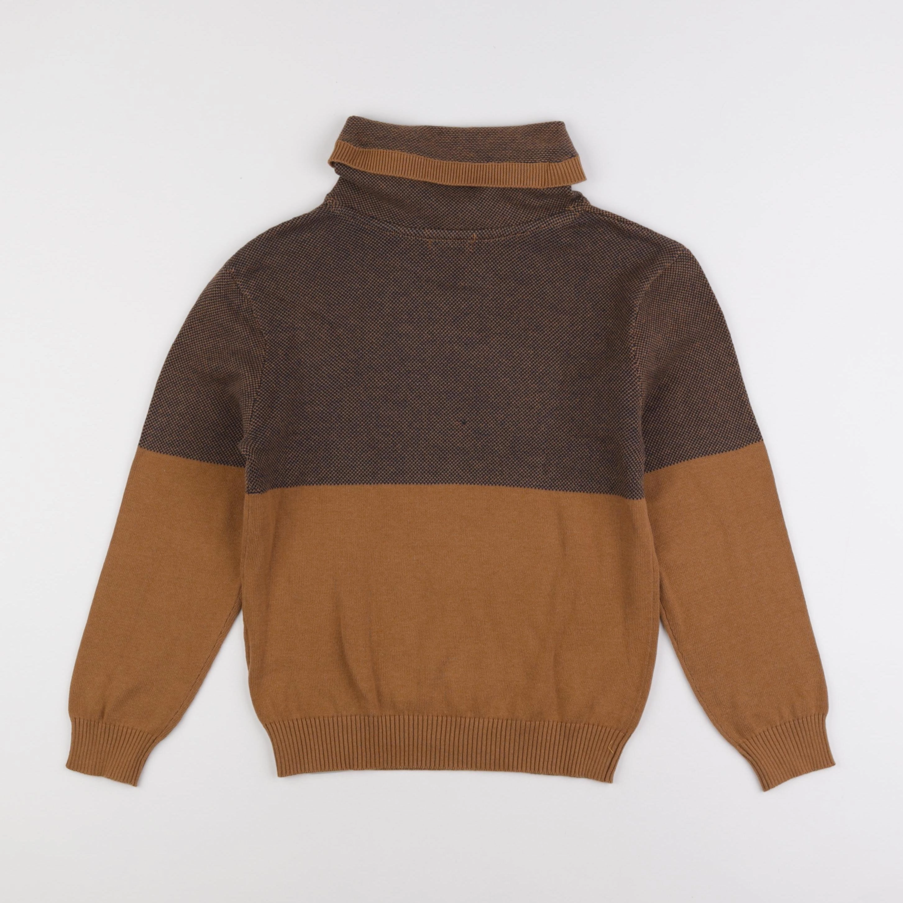 Vertbaudet - pull marron - 10 ans