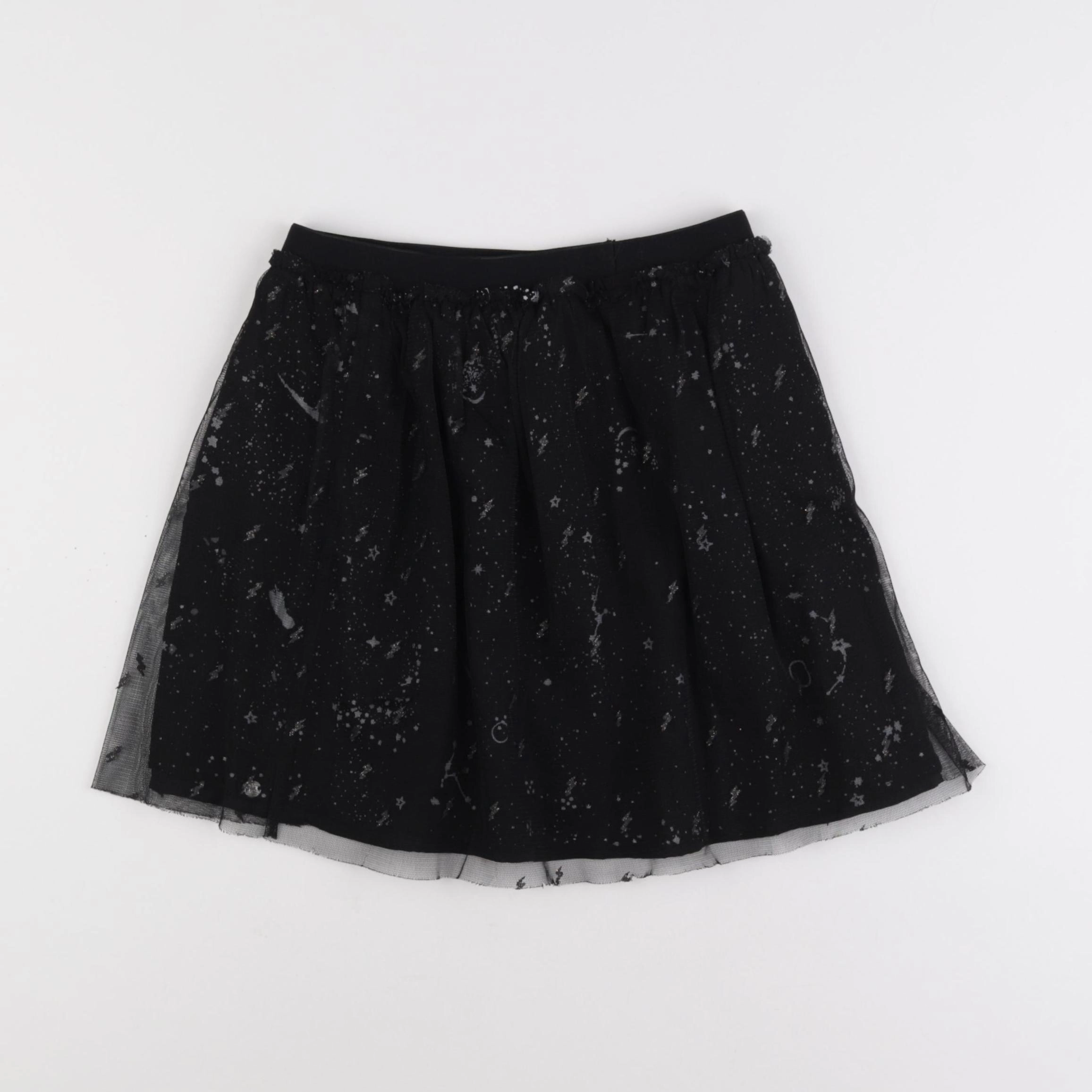 IKKS - jupe noir, argent - 8 ans
