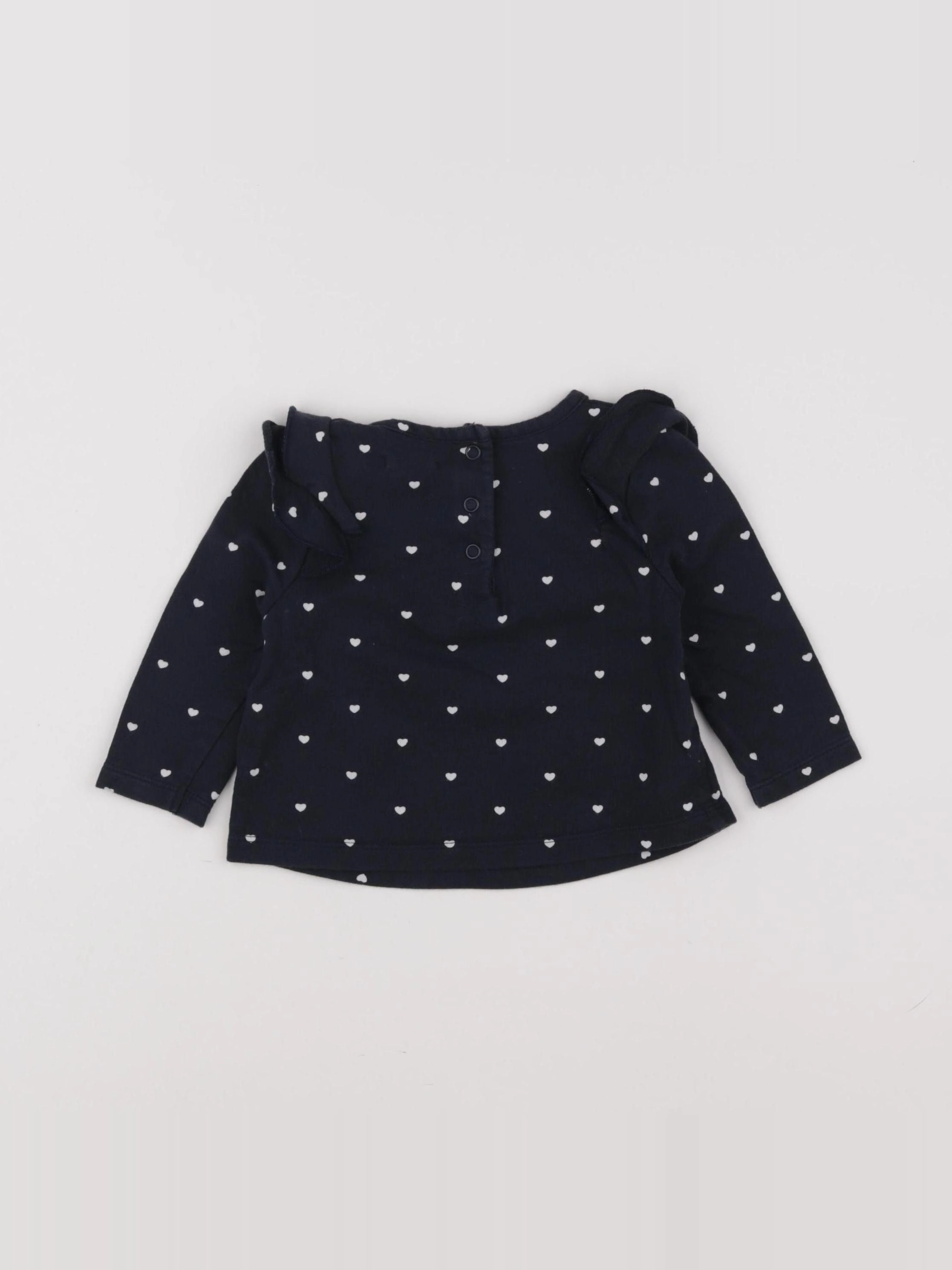 Boutchou - sweat bleu - 9 mois