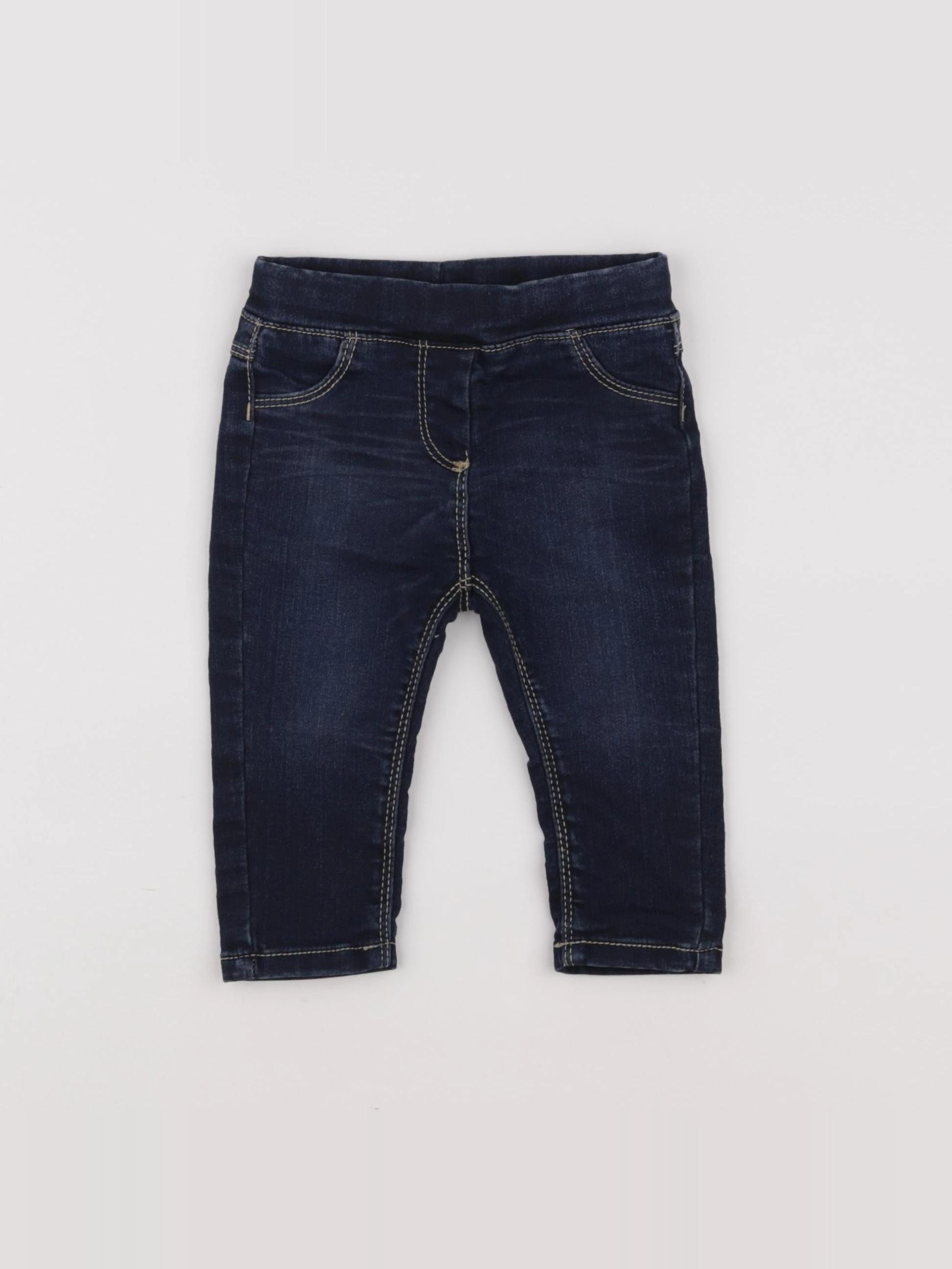Tape à l'oeil - jegging bleu - 9 mois