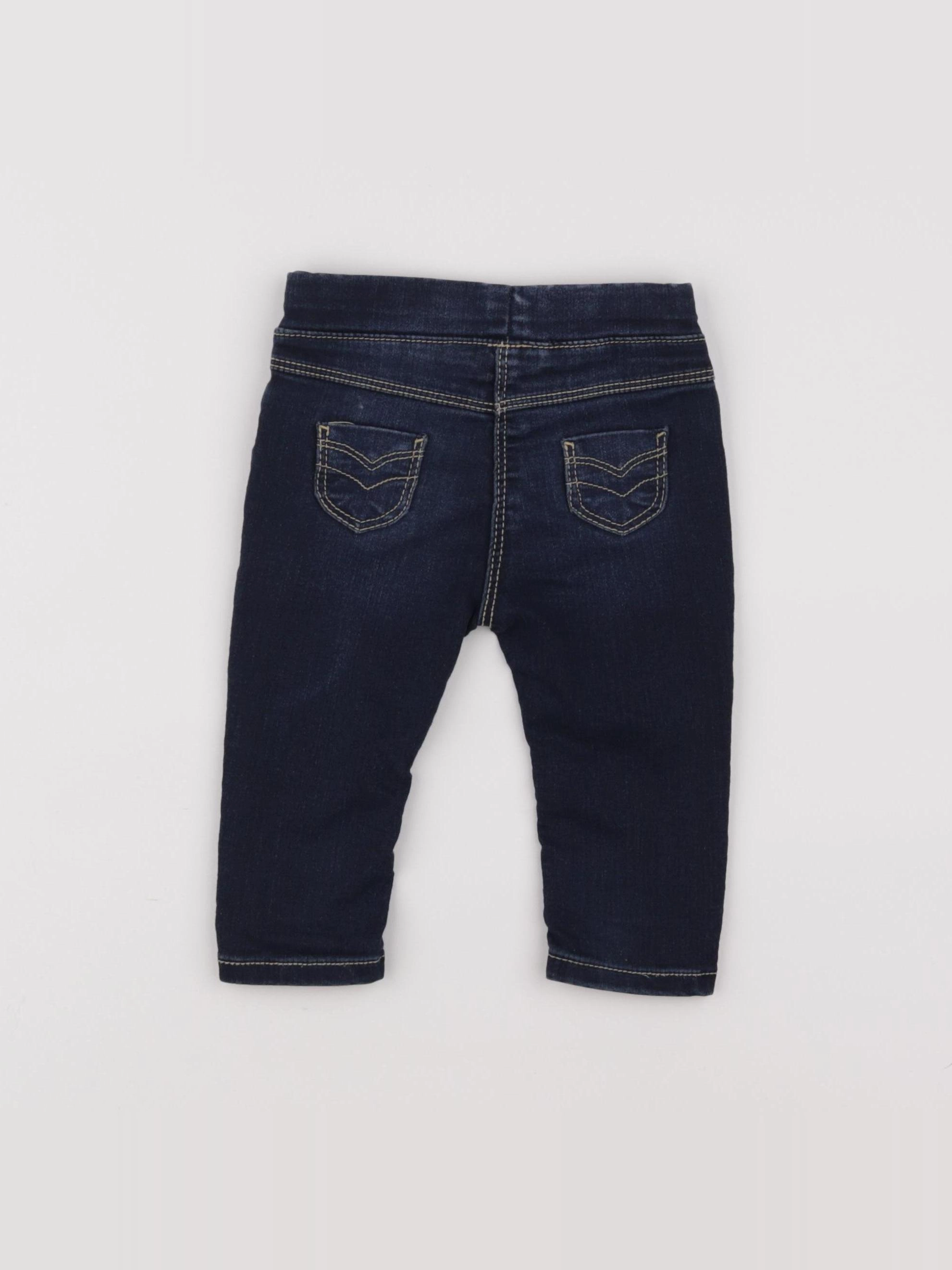 Tape à l'oeil - jegging bleu - 9 mois