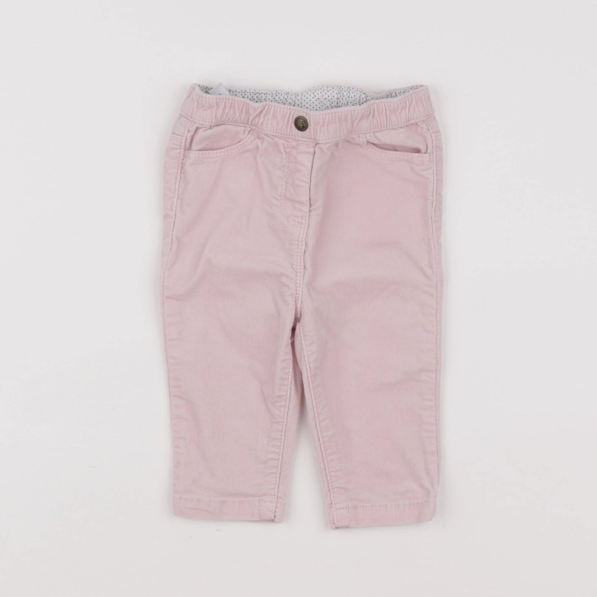 Cyrillus - pantalon rose - 9 mois