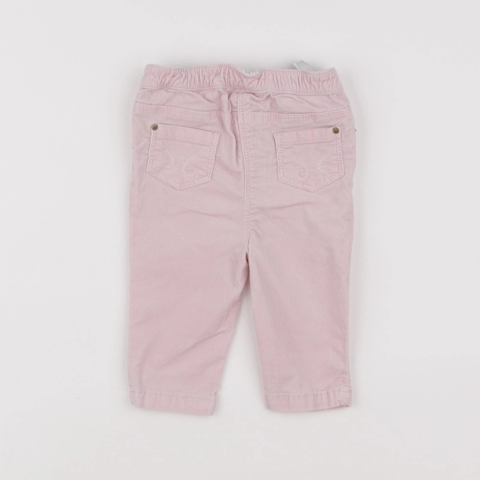 Cyrillus - pantalon rose - 9 mois