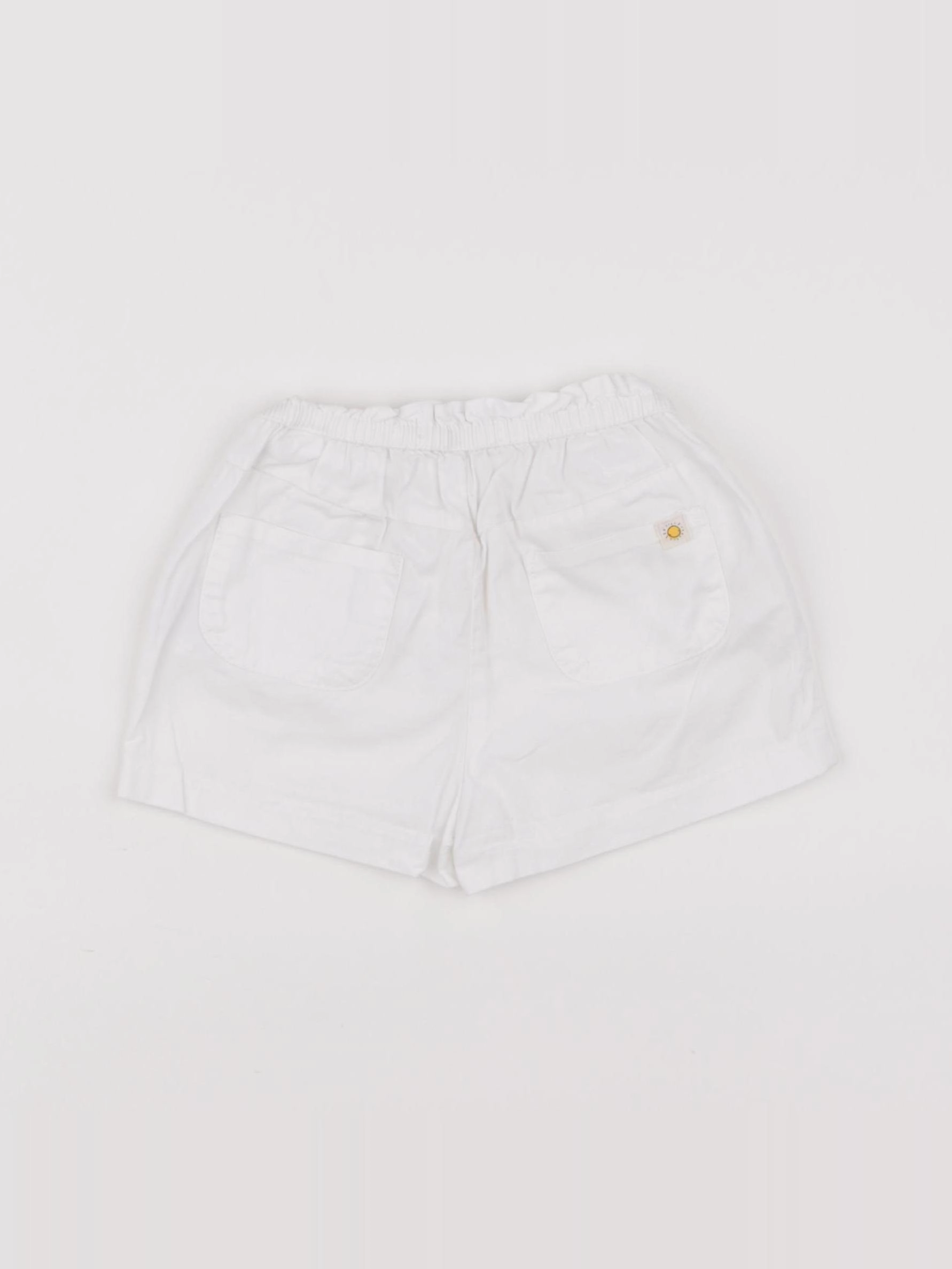 Zara - short blanc - 9/12 mois