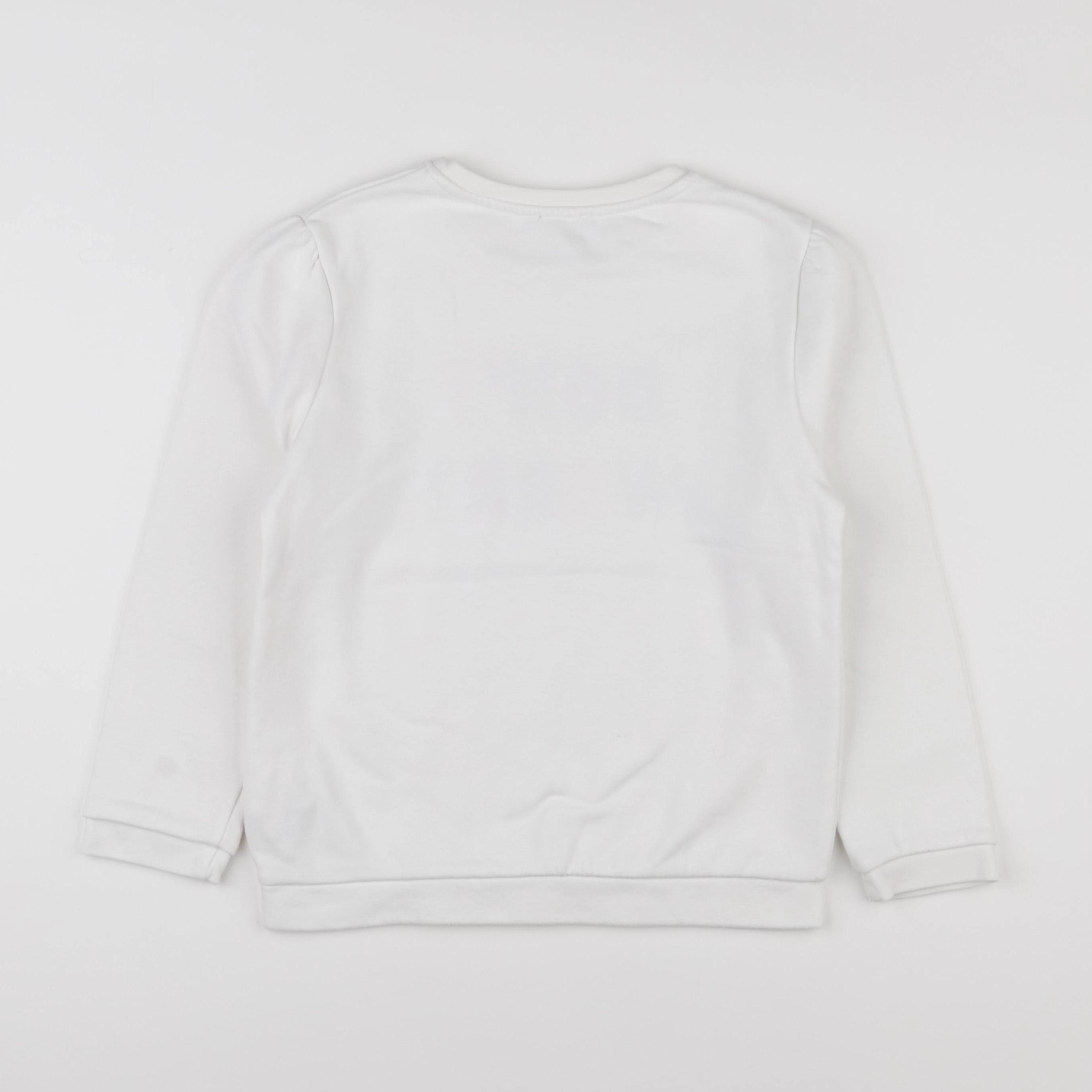 Okaidi - sweat blanc - 8 ans