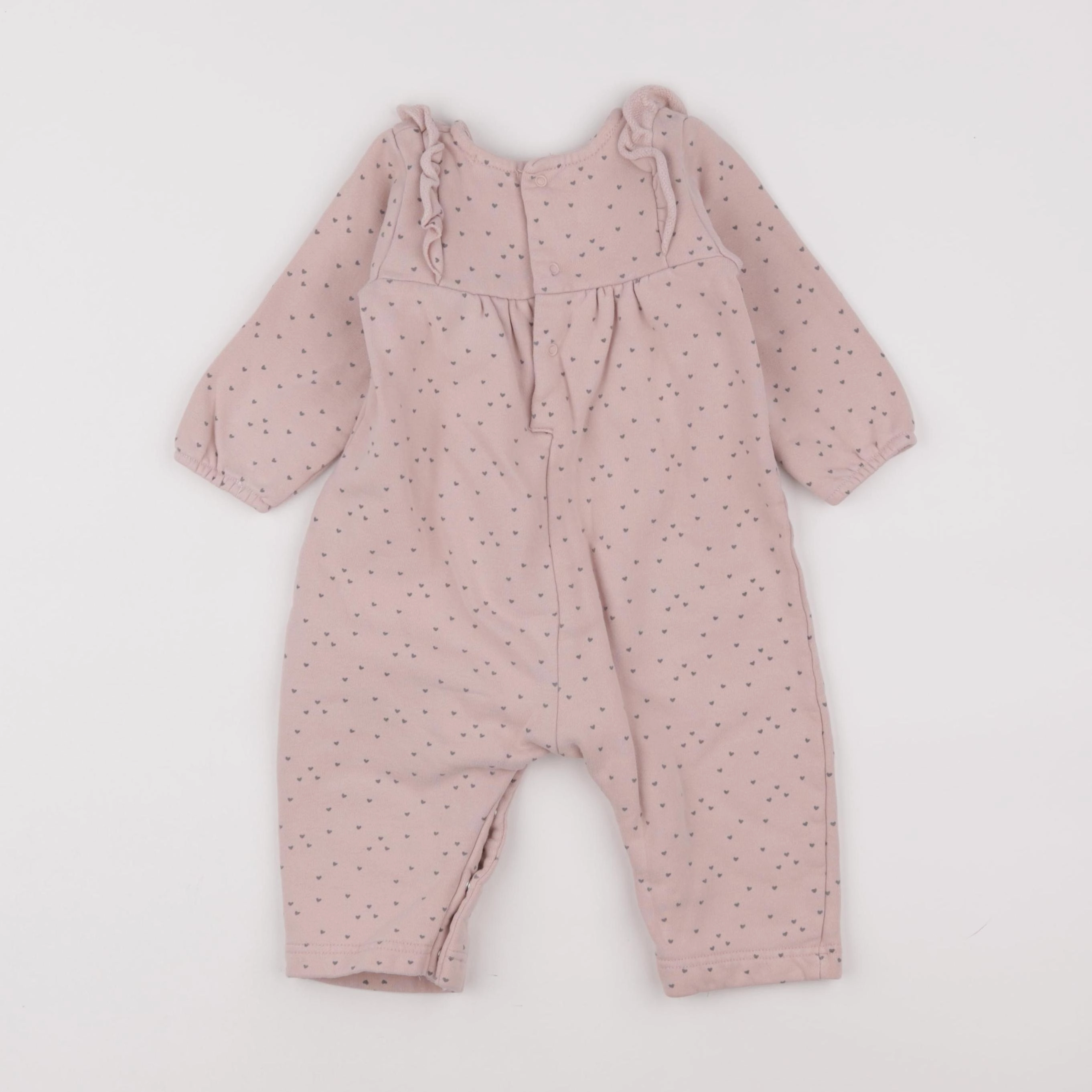 Boutchou - combinaison rose - 12 mois