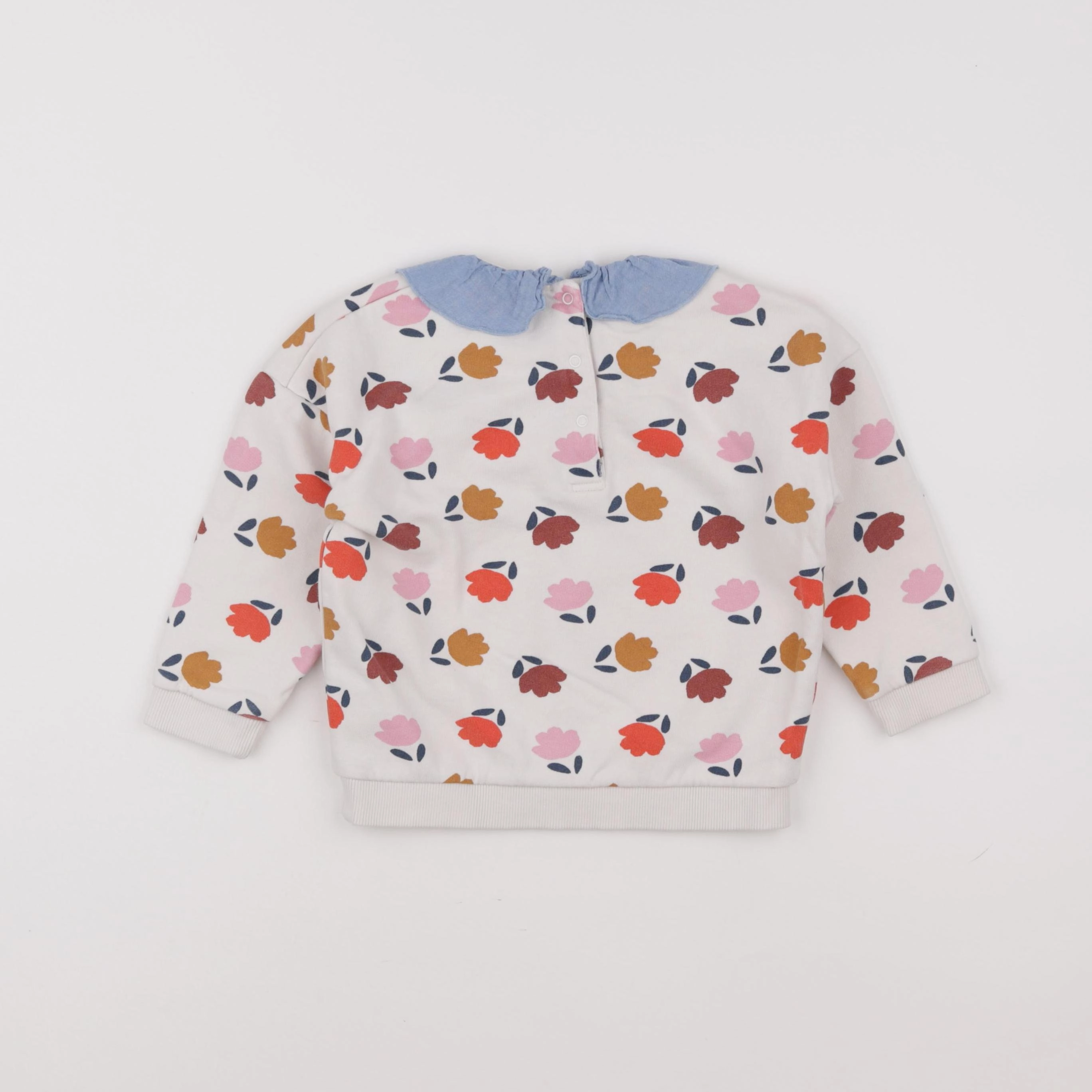Boutchou - sweat blanc - 36 mois