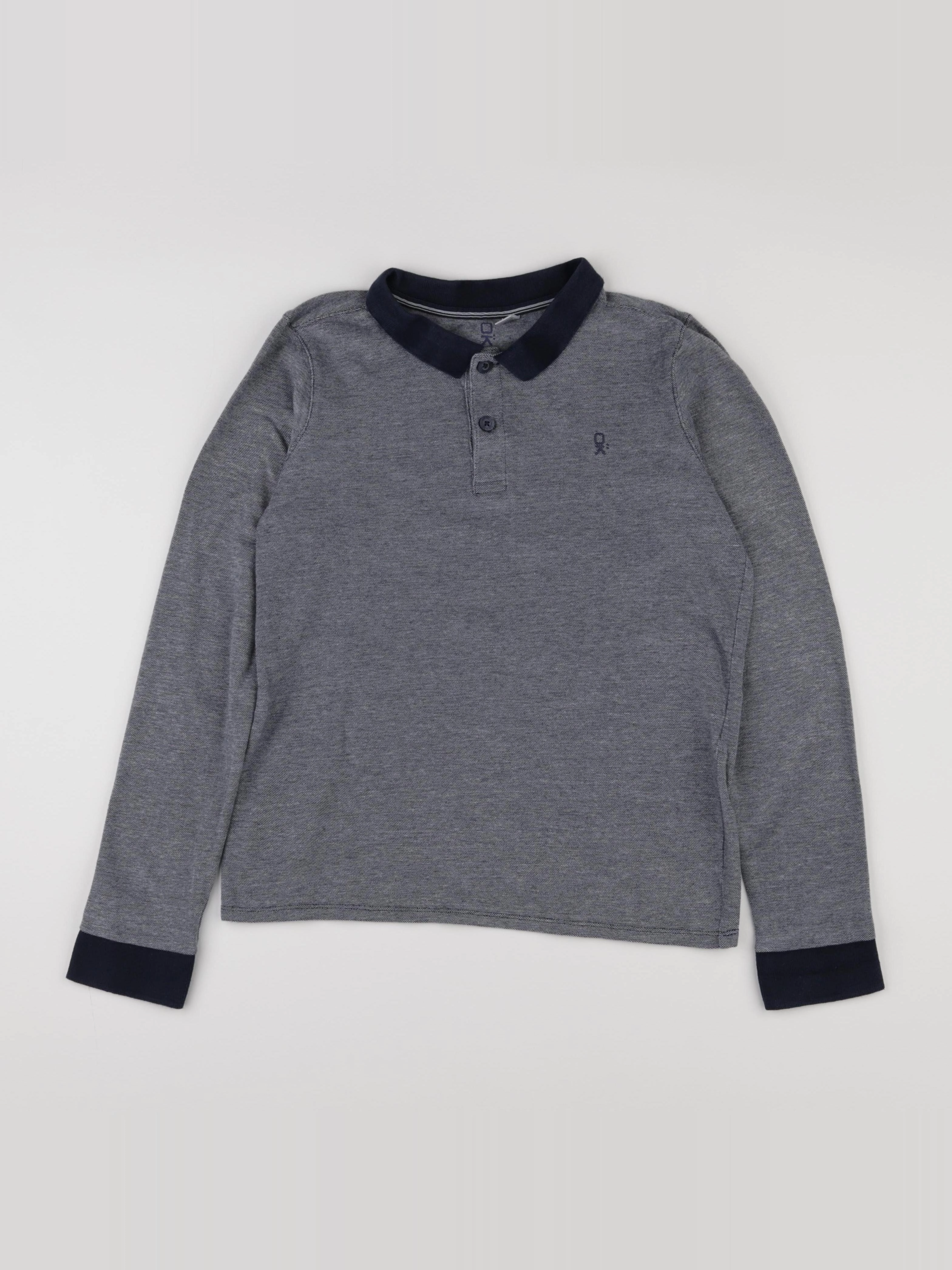 Okaidi - polo bleu - 14 ans