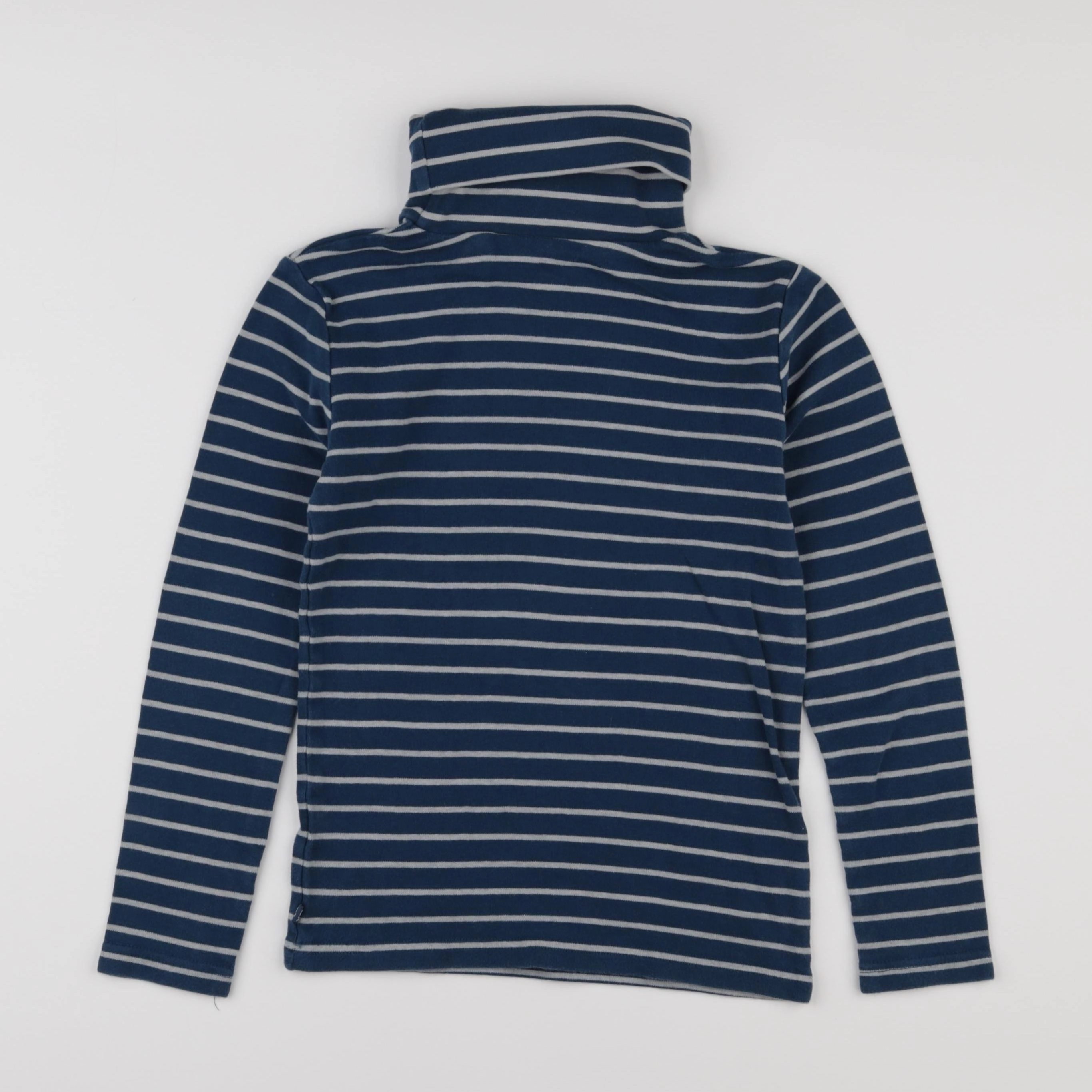 Okaidi - sous-pull blanc, bleu - 10 ans