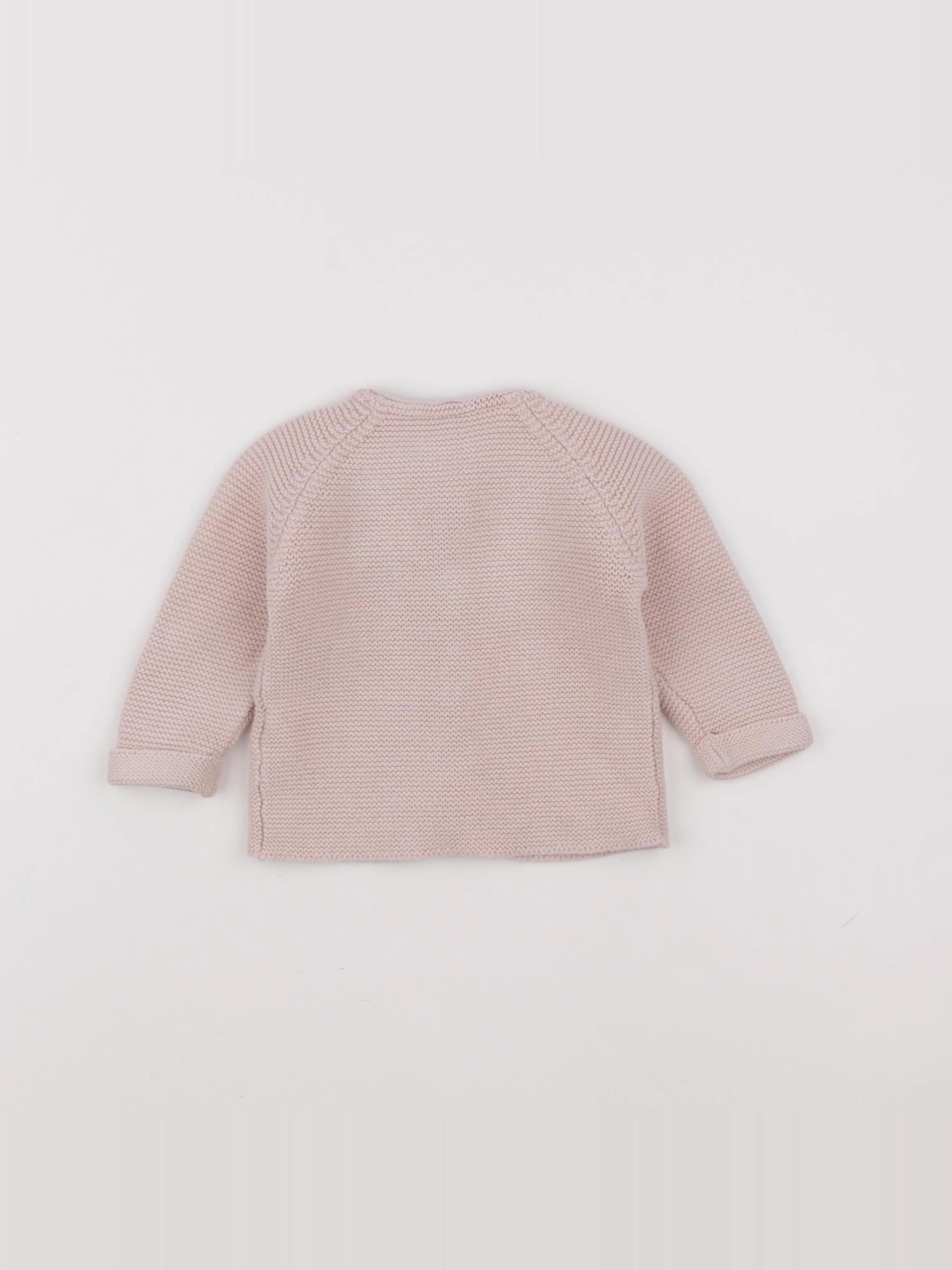Tape à l'oeil - gilet rose - 6 mois