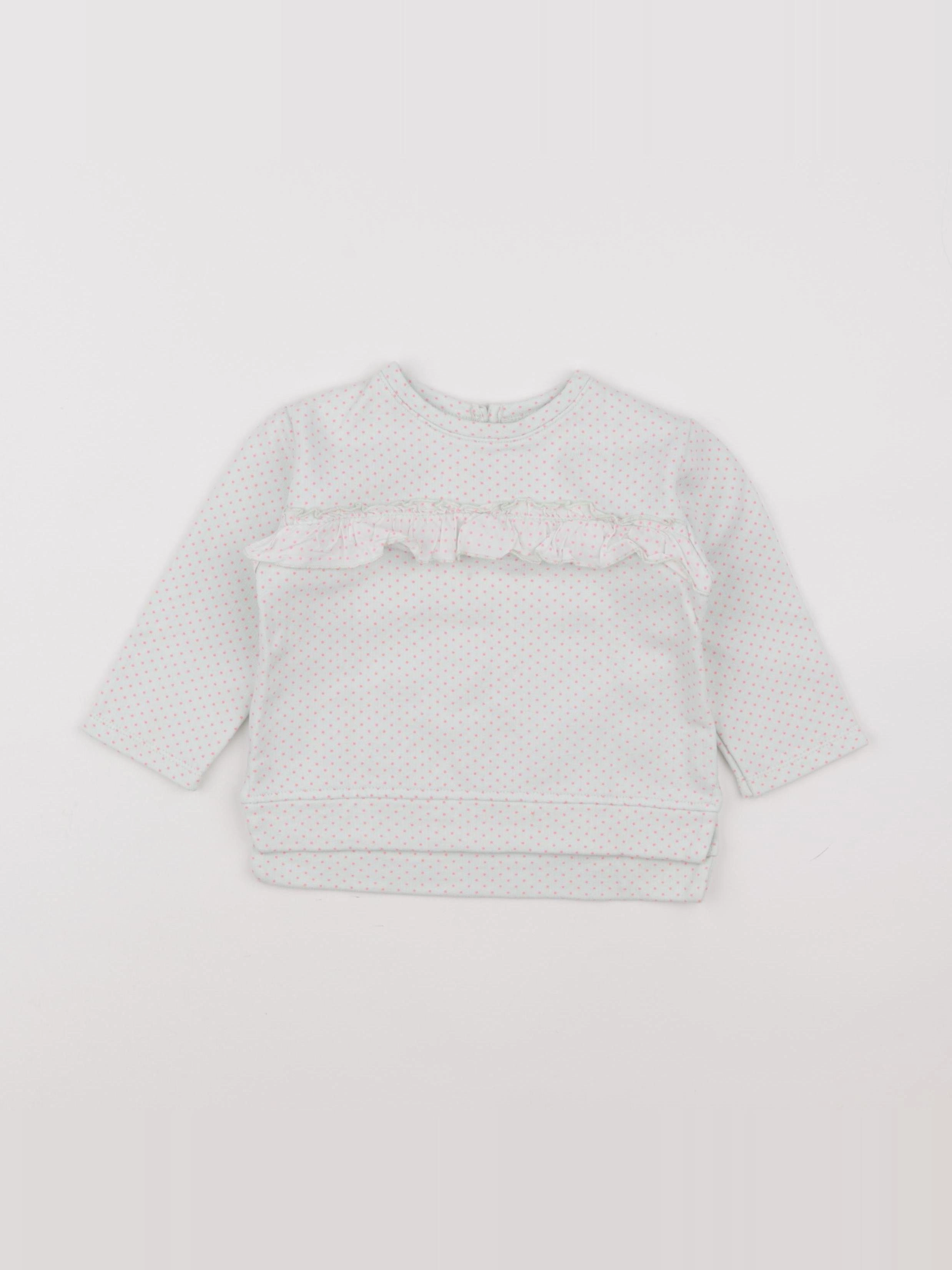 Zara - sweat bleu - 9 mois à 1 an