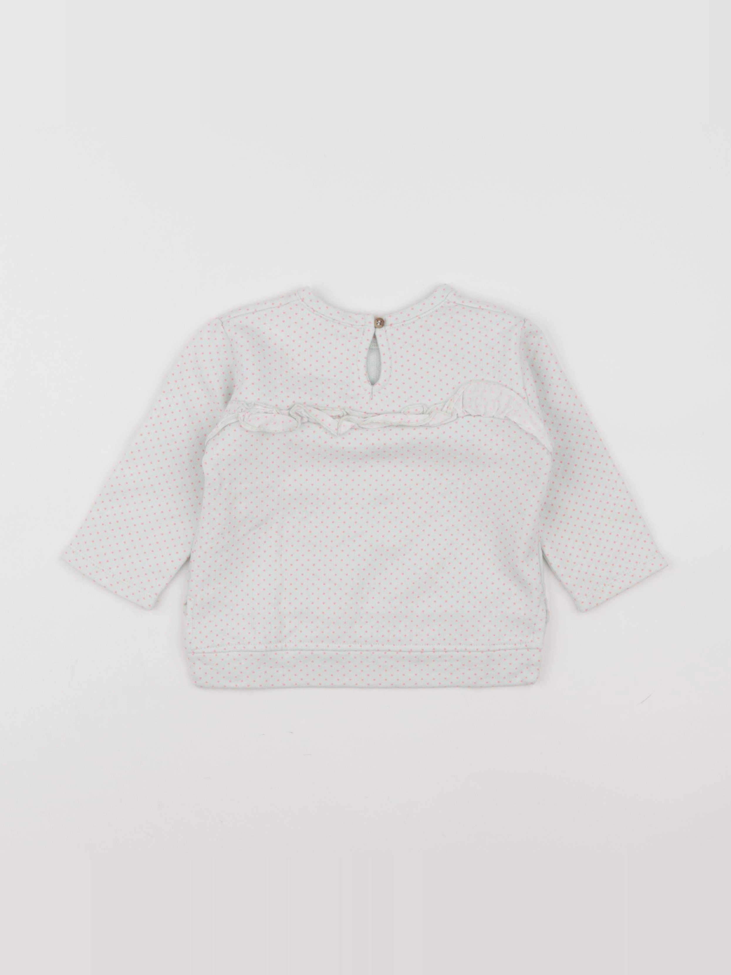Zara - sweat bleu - 9 mois à 1 an