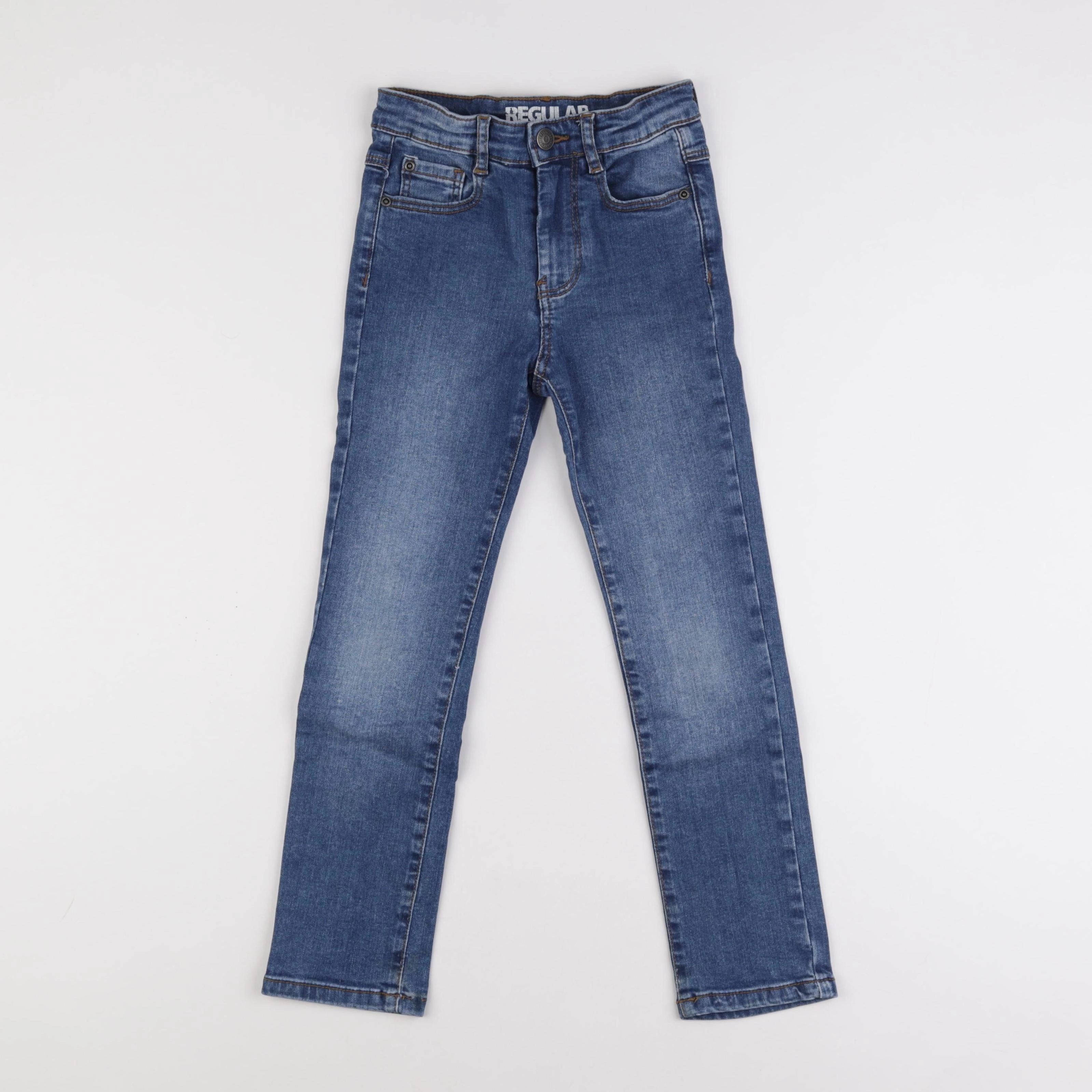 Vertbaudet - jean bleu - 7 ans