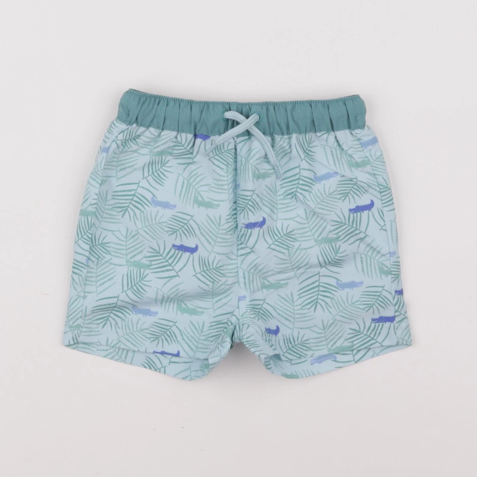 Vertbaudet - maillot de bain bleu - 9 mois