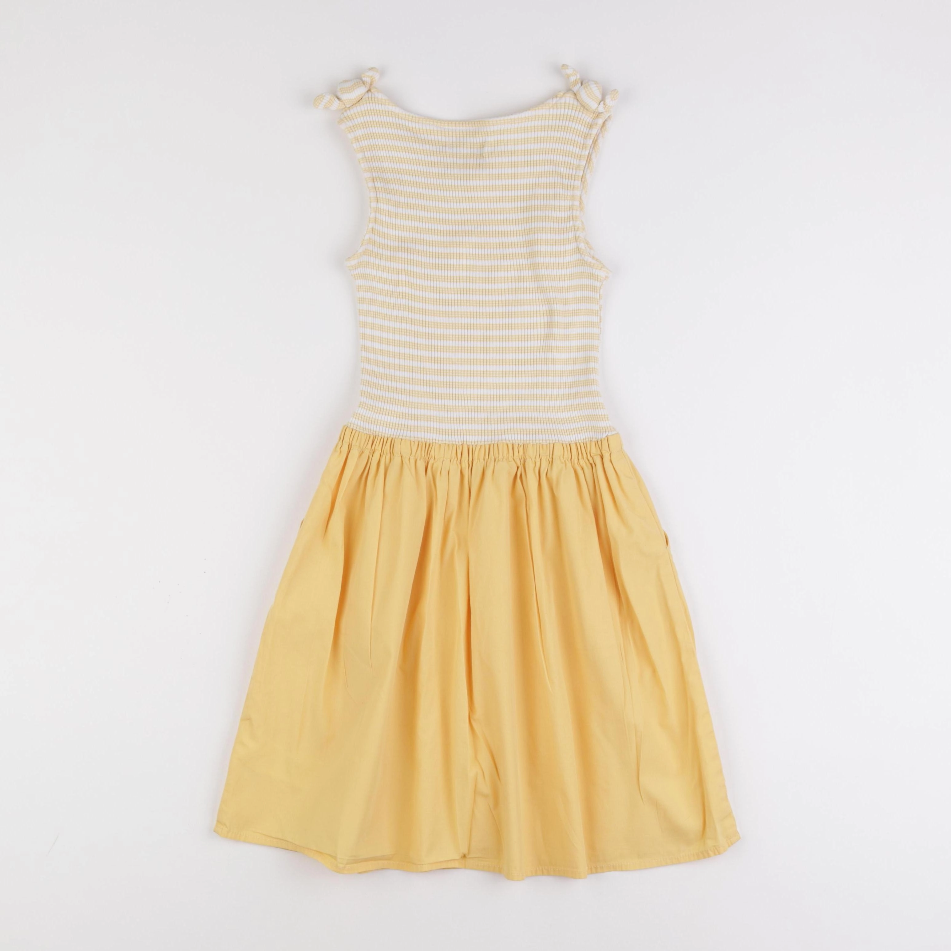 Vertbaudet - robe jaune - 9 ans