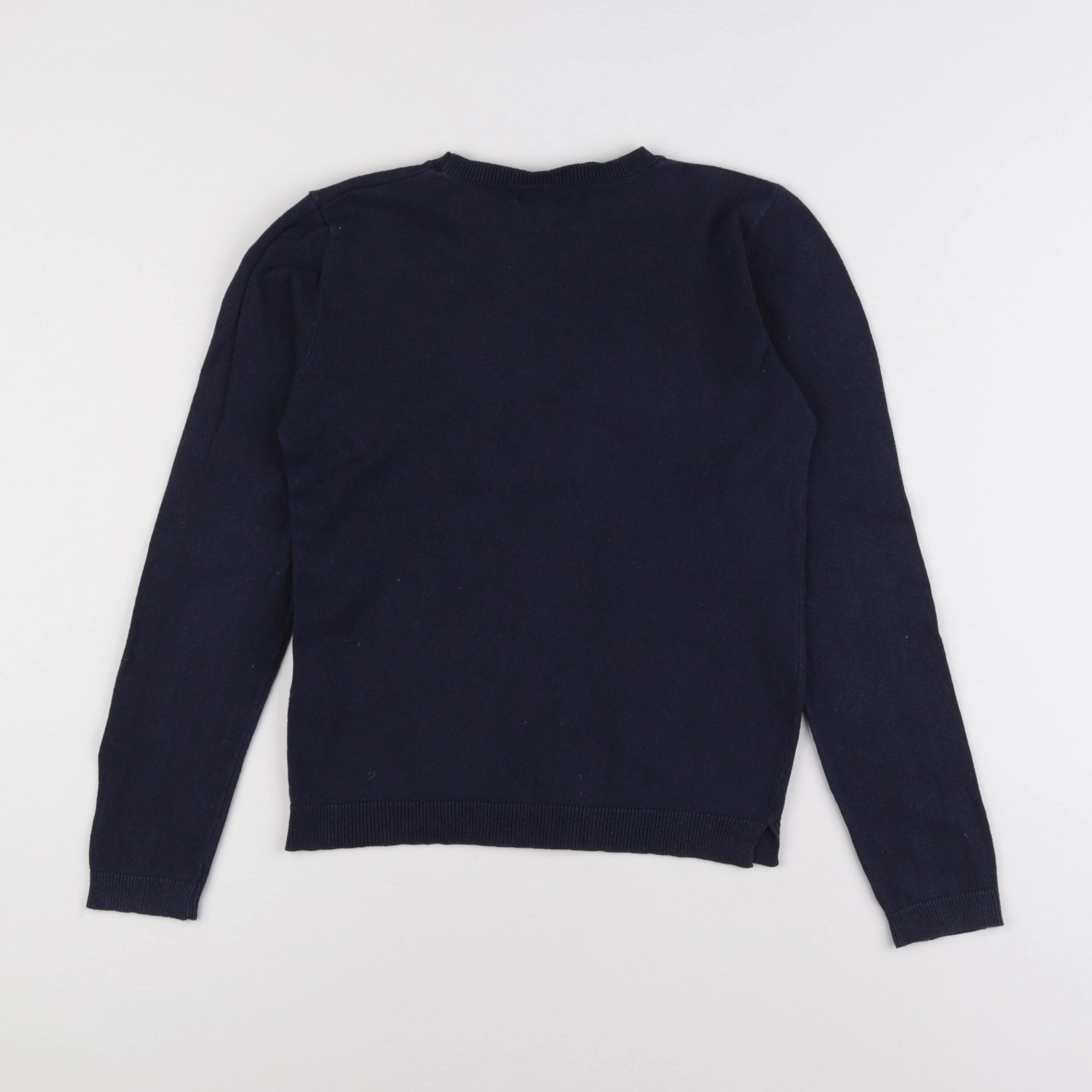 Vertbaudet - pull bleu - 10 ans