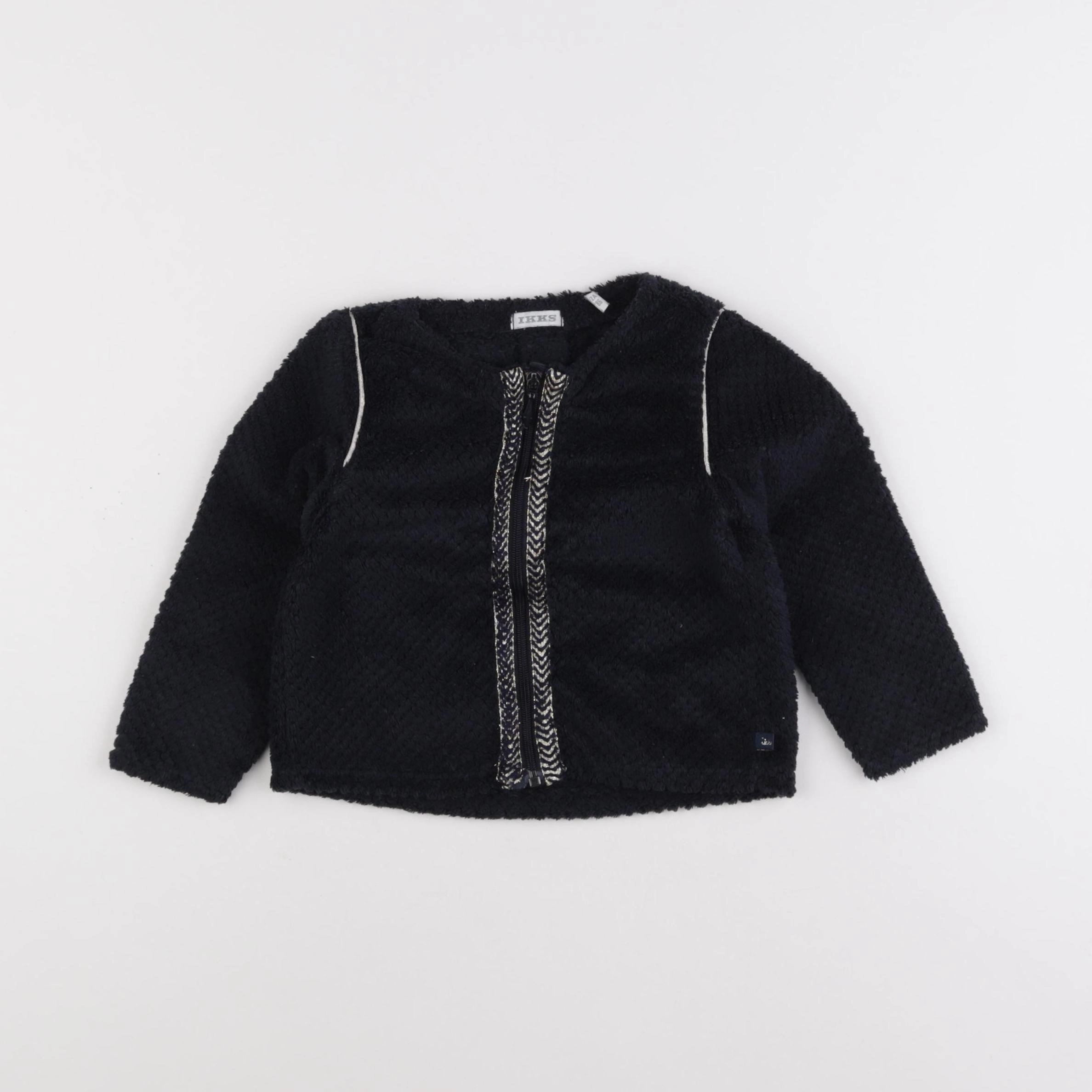 IKKS - polaire noir - 2 ans