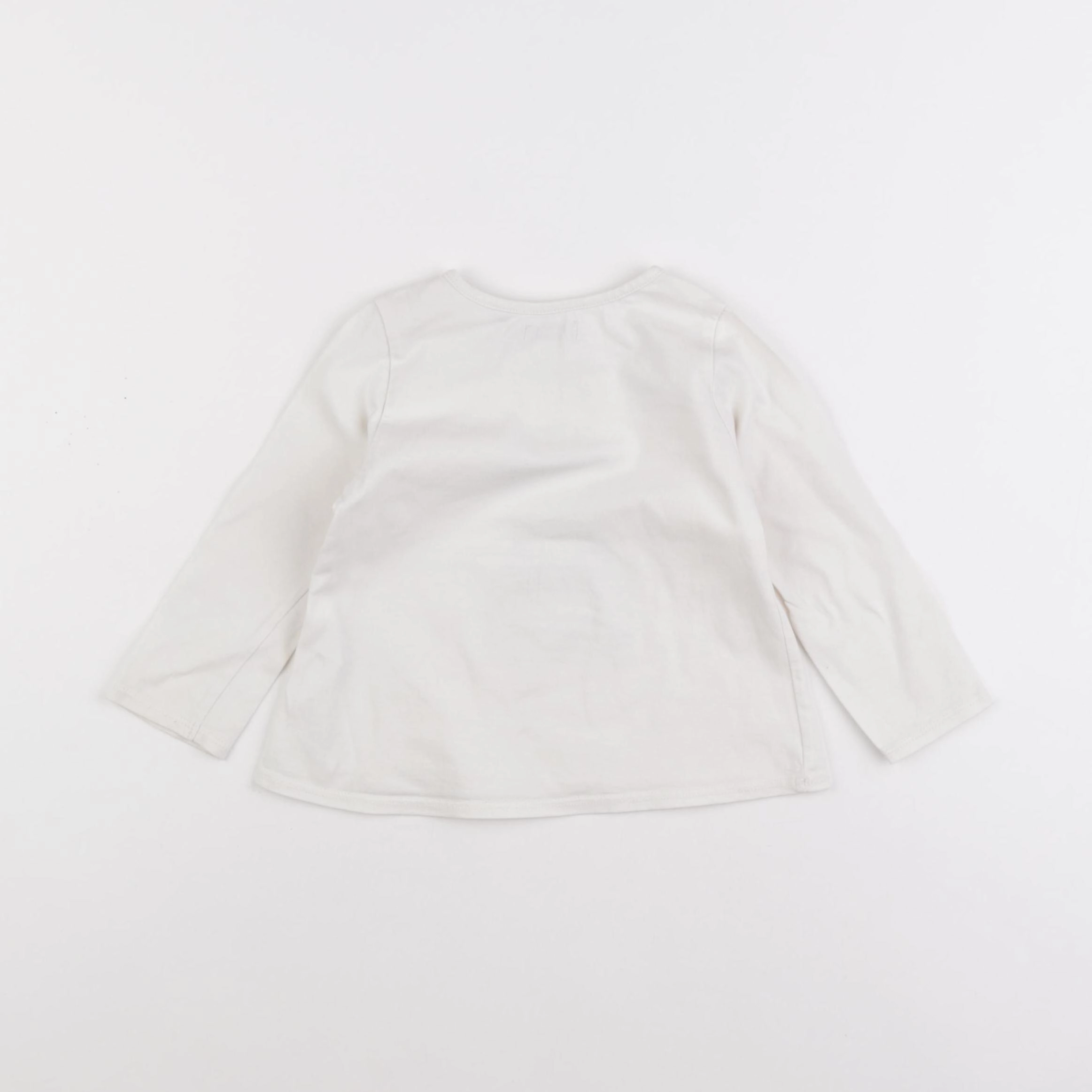 IKKS - tee-shirt beige - 18 mois