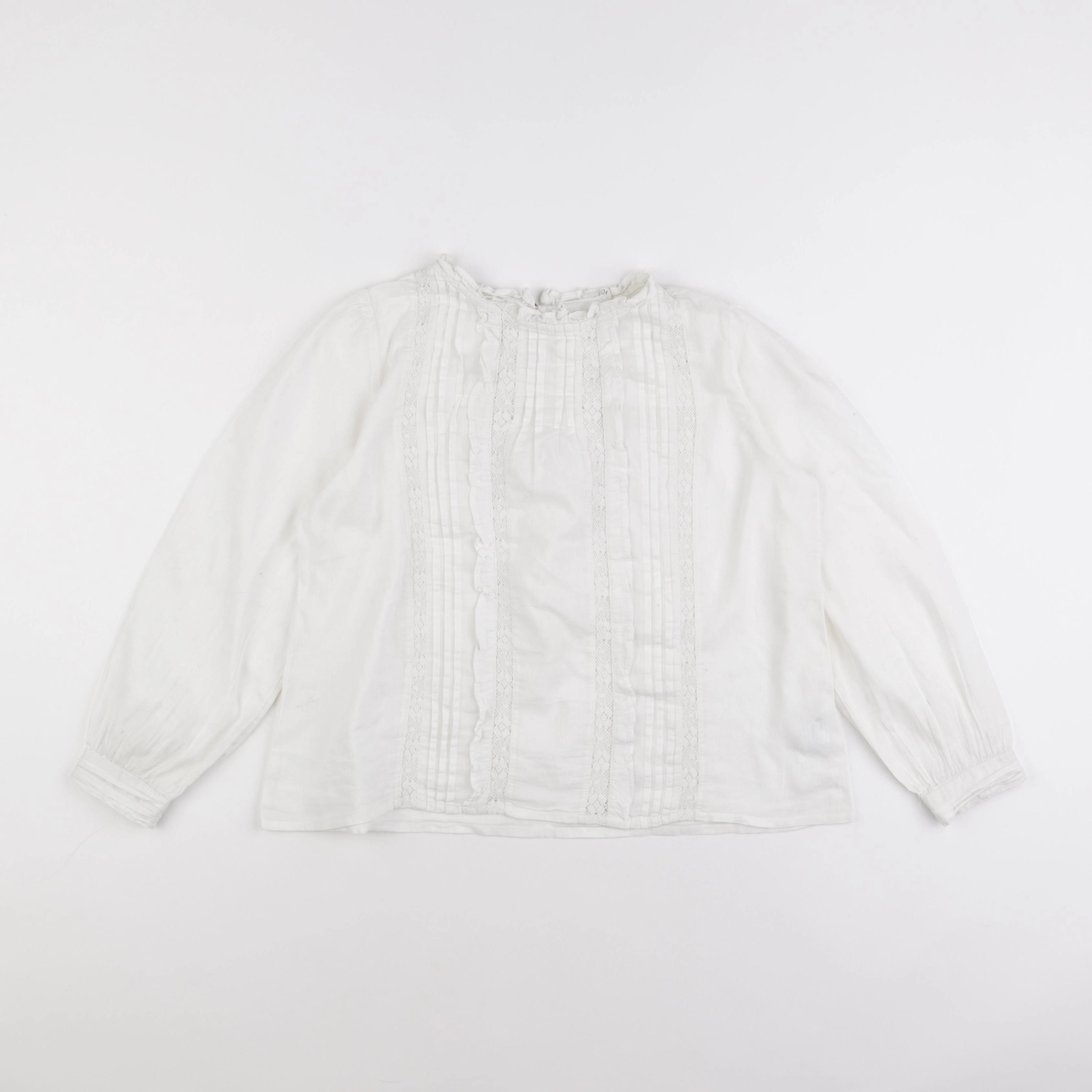 Monoprix - blouse beige - 10 ans