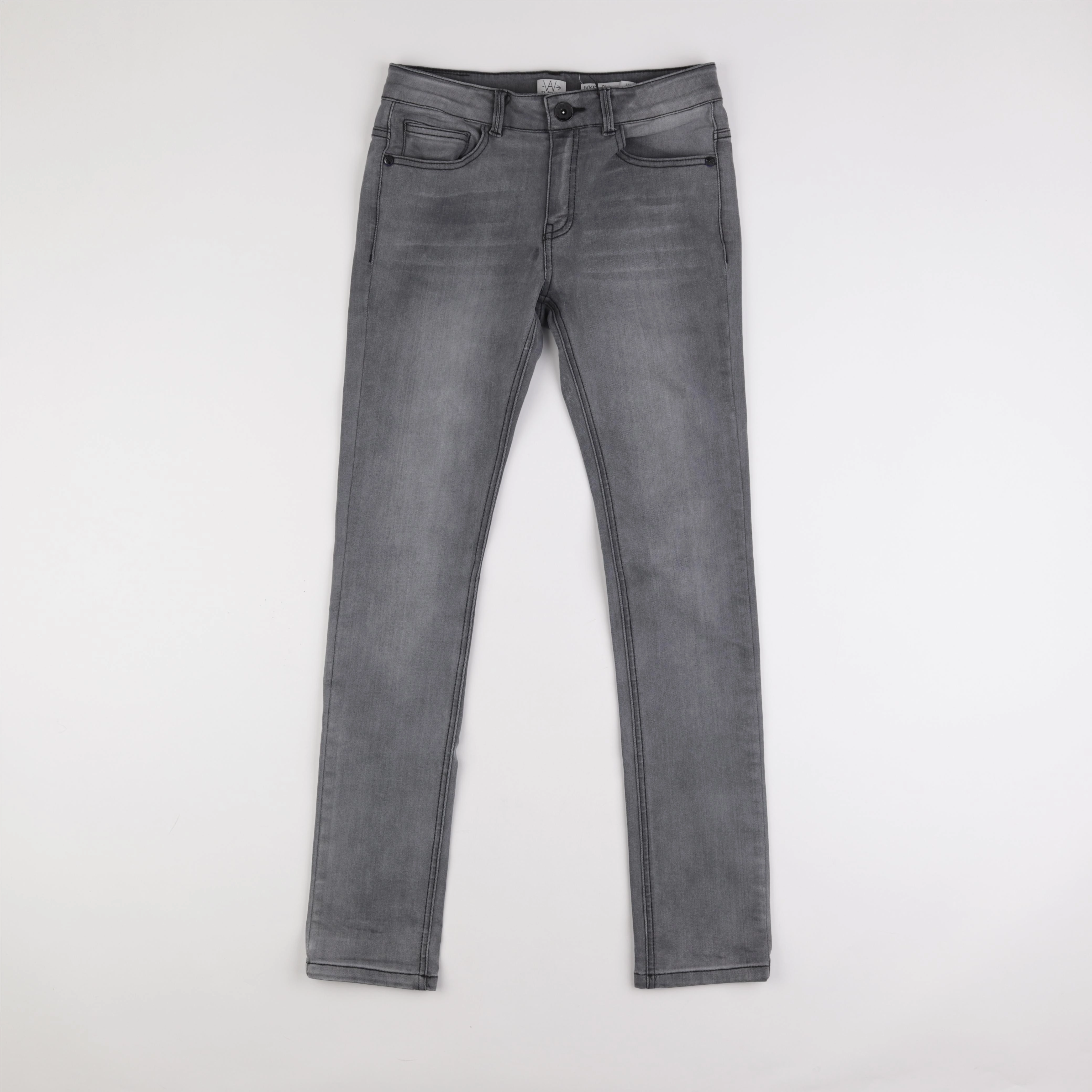 IKKS - jean gris - 12/14 ans