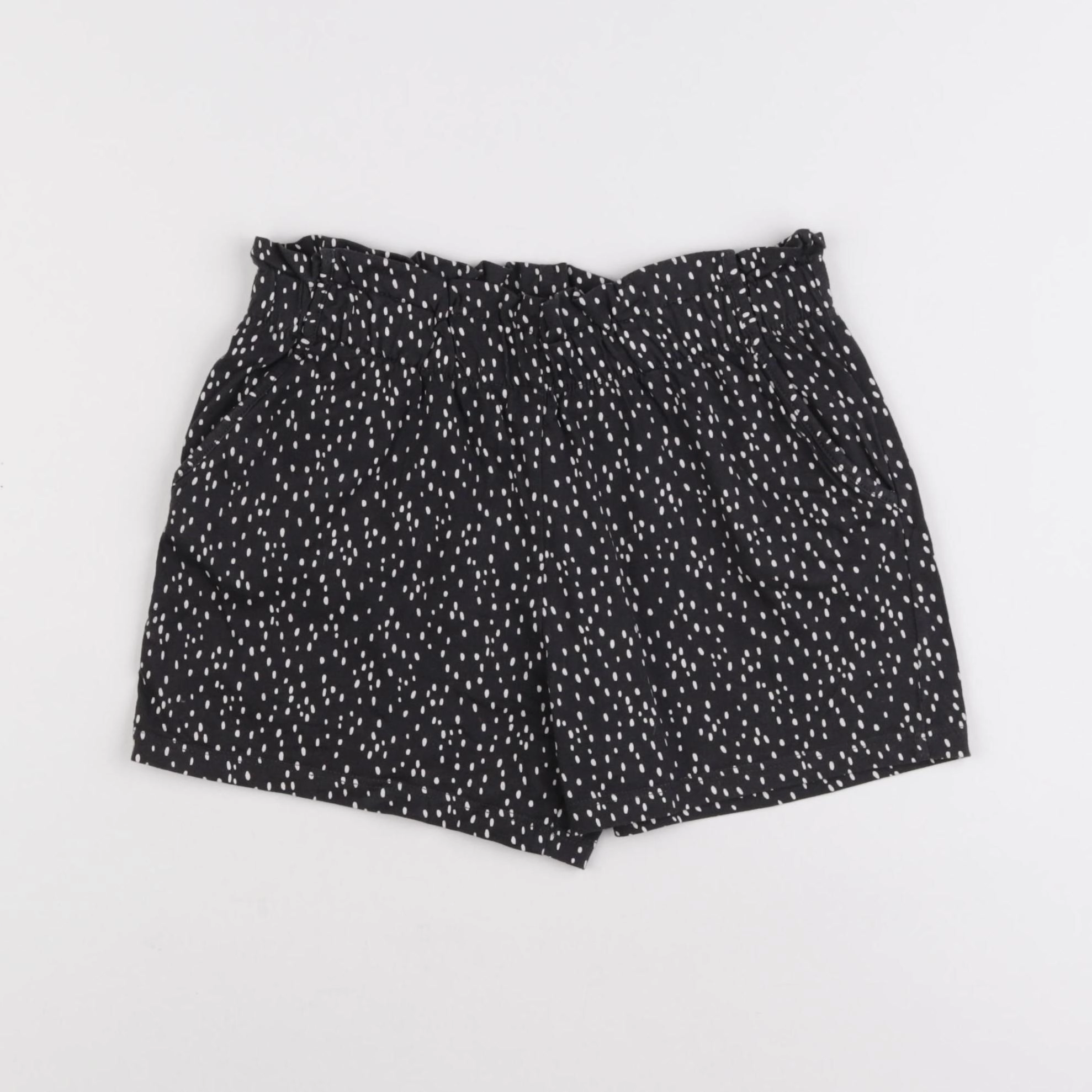 H&M - short bleu - 6/7 ans
