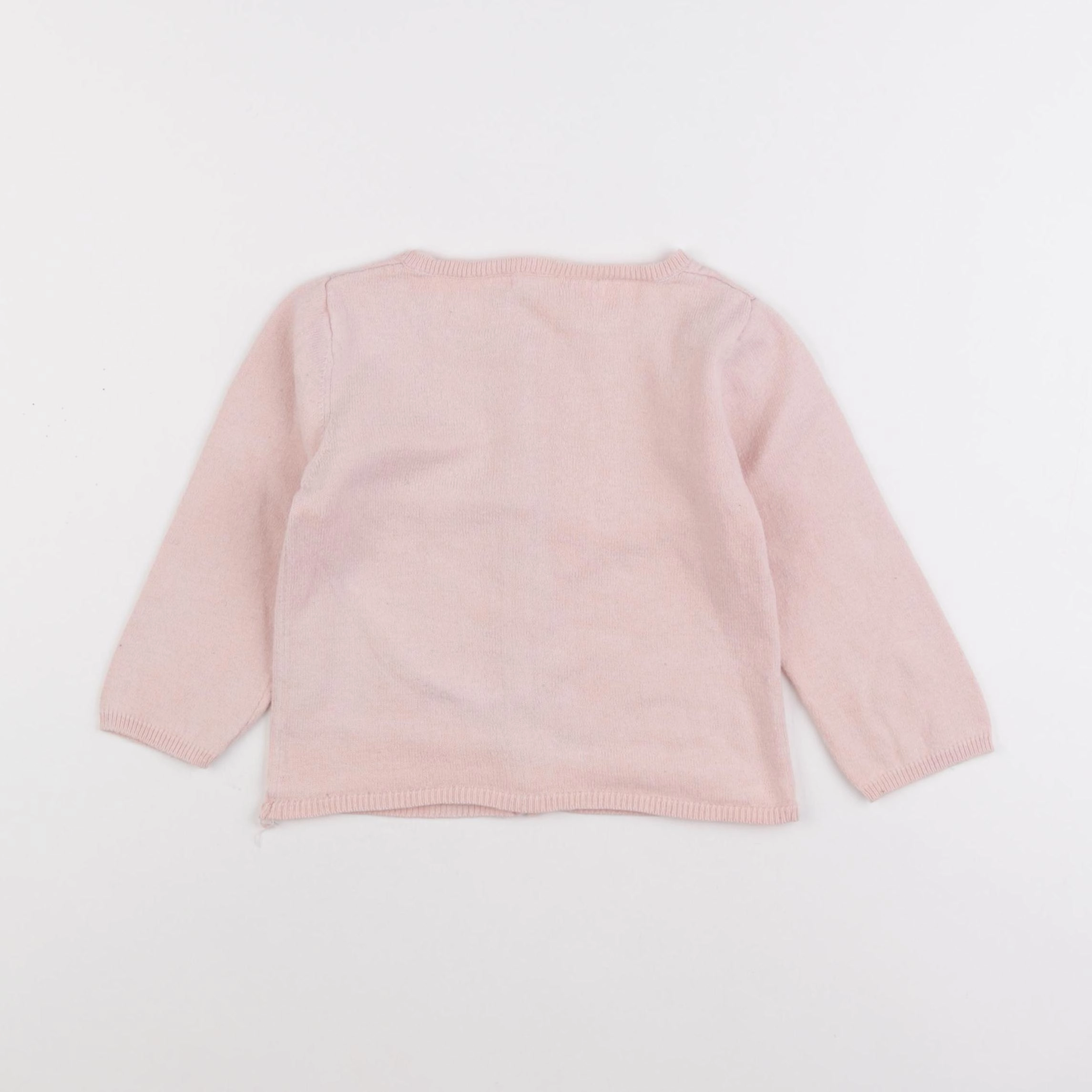 Boutchou - gilet rose - 24 mois