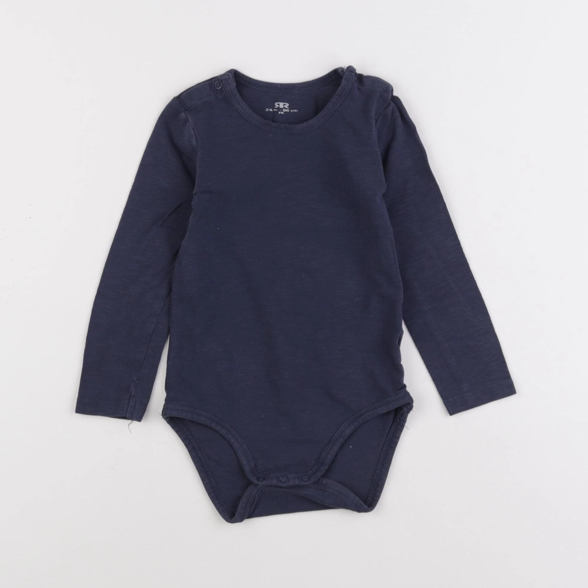 La Redoute - body bleu - 24 mois