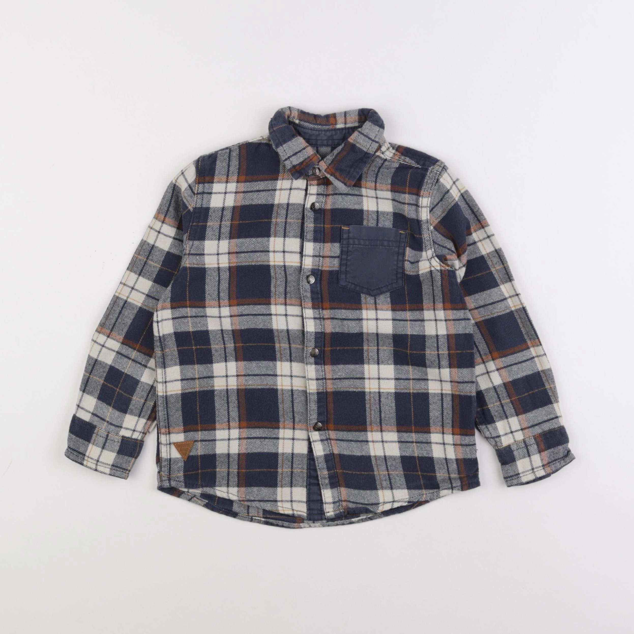 Vertbaudet - chemise bleu - 5 ans