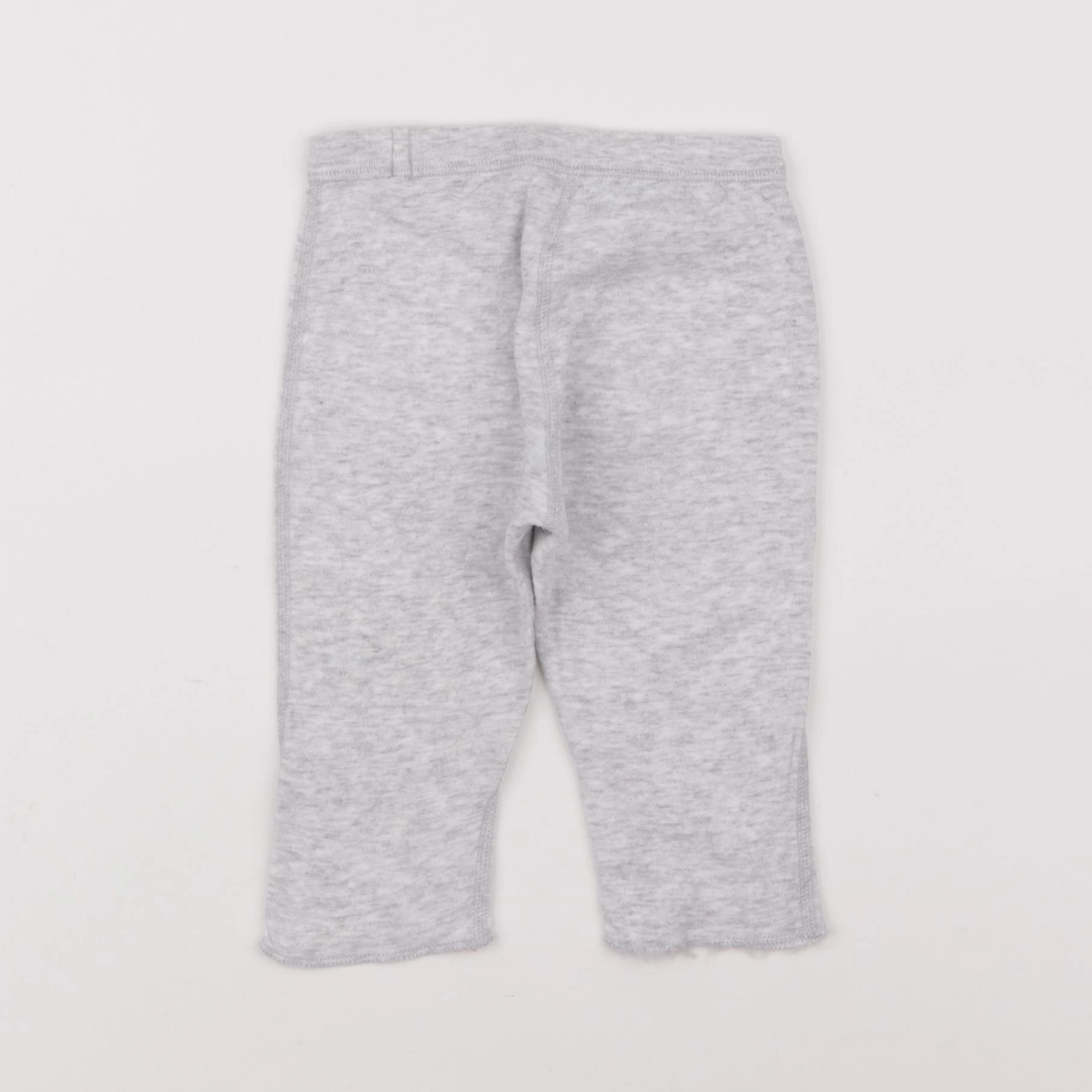 Petit Bateau - legging gris - 3 mois