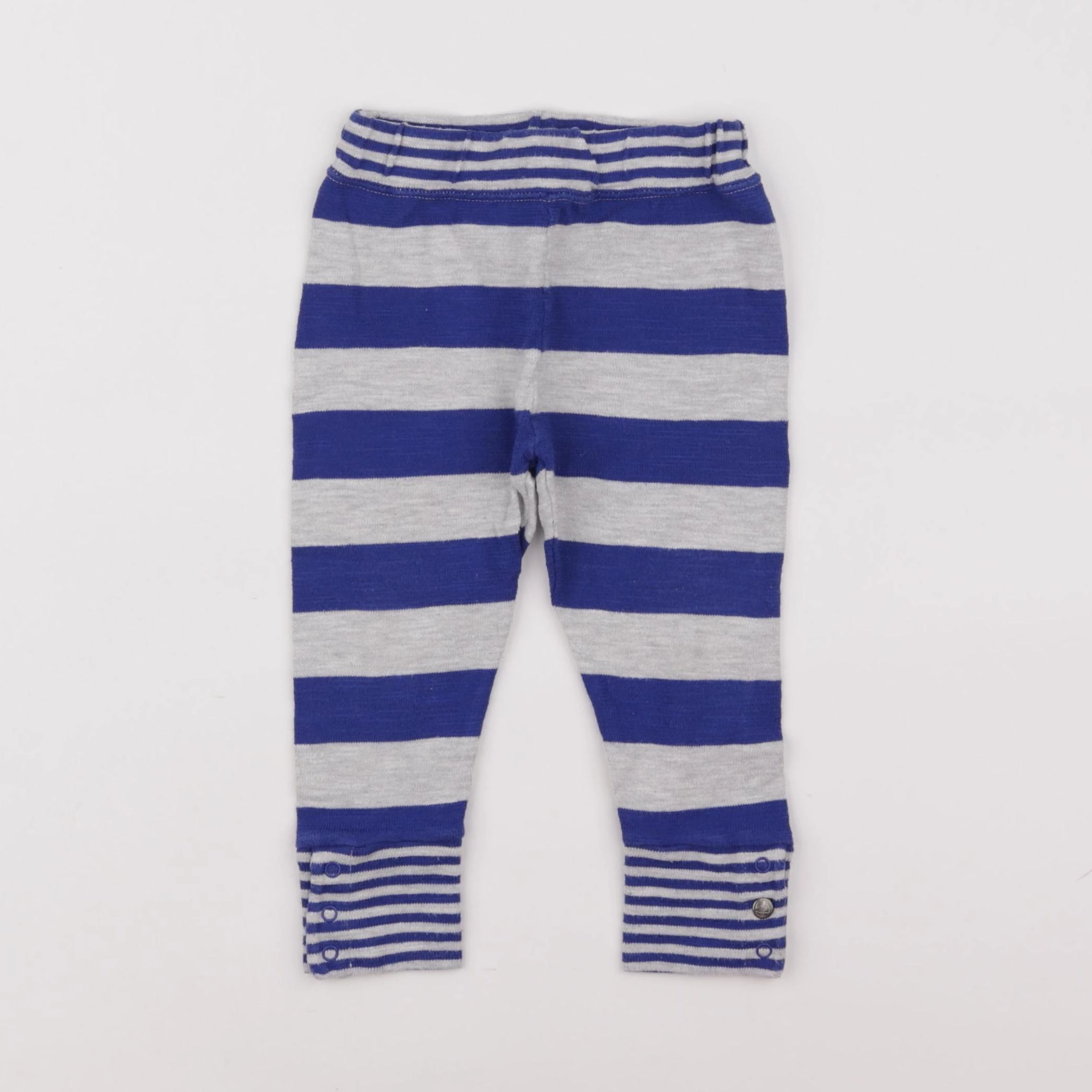 Petit Bateau - legging bleu, gris - 18 mois
