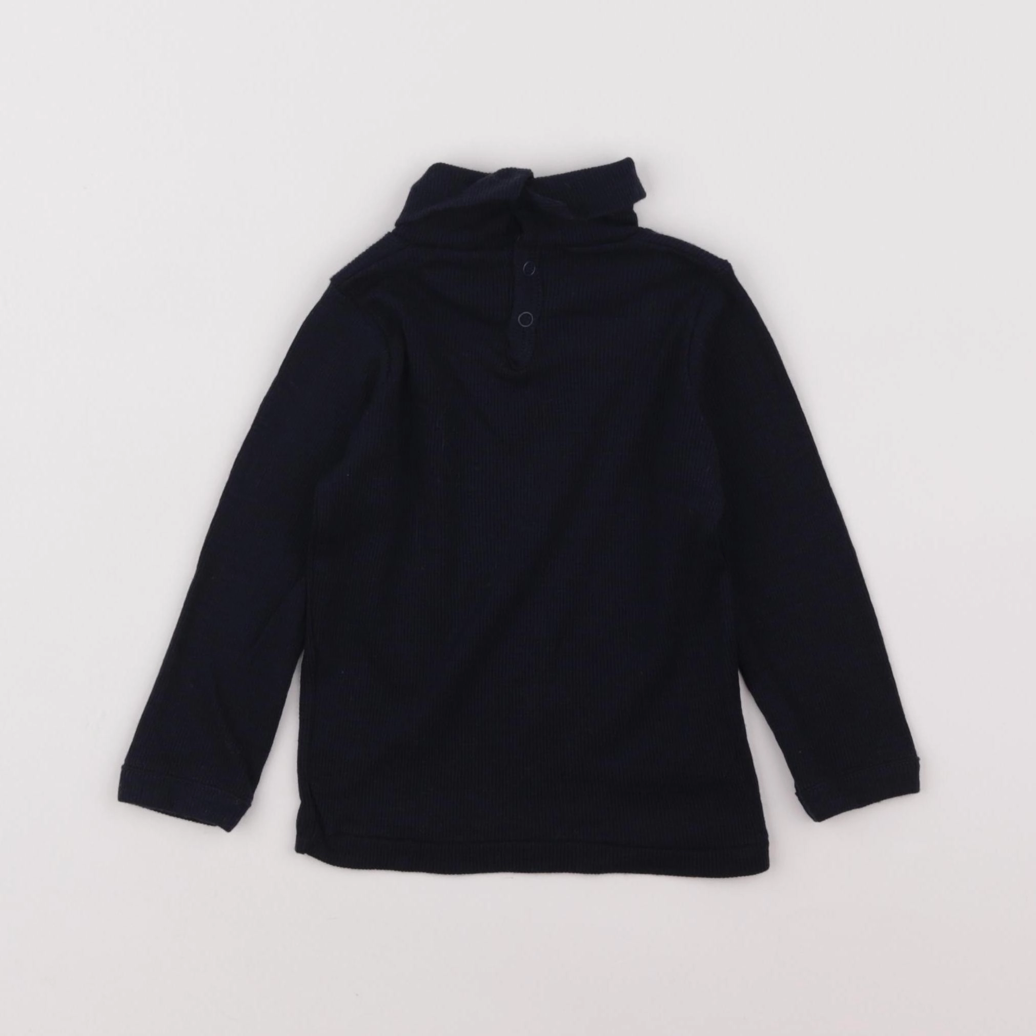 Petit Bateau - sous-pull bleu - 18 mois