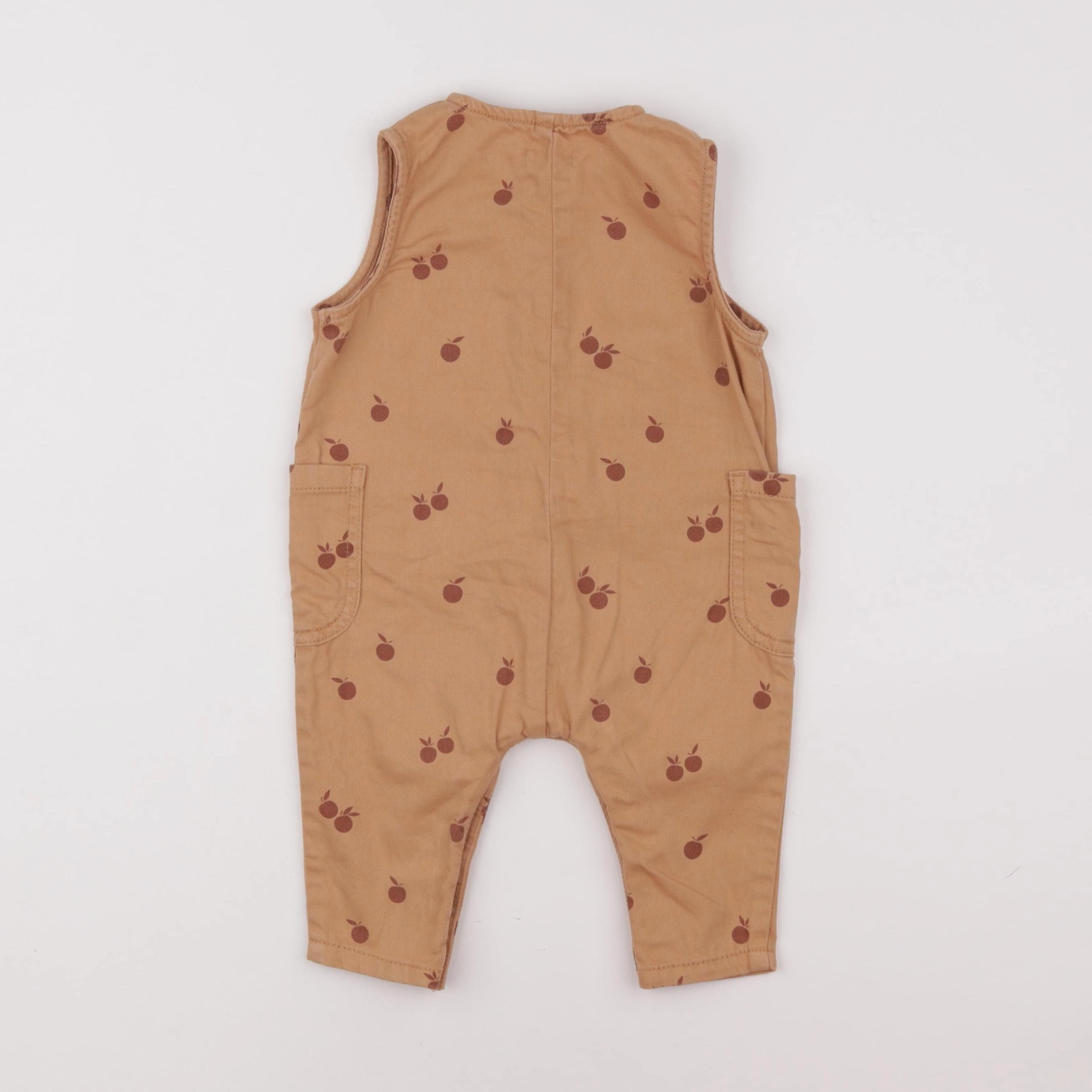 Vertbaudet - combinaison marron - 9 mois