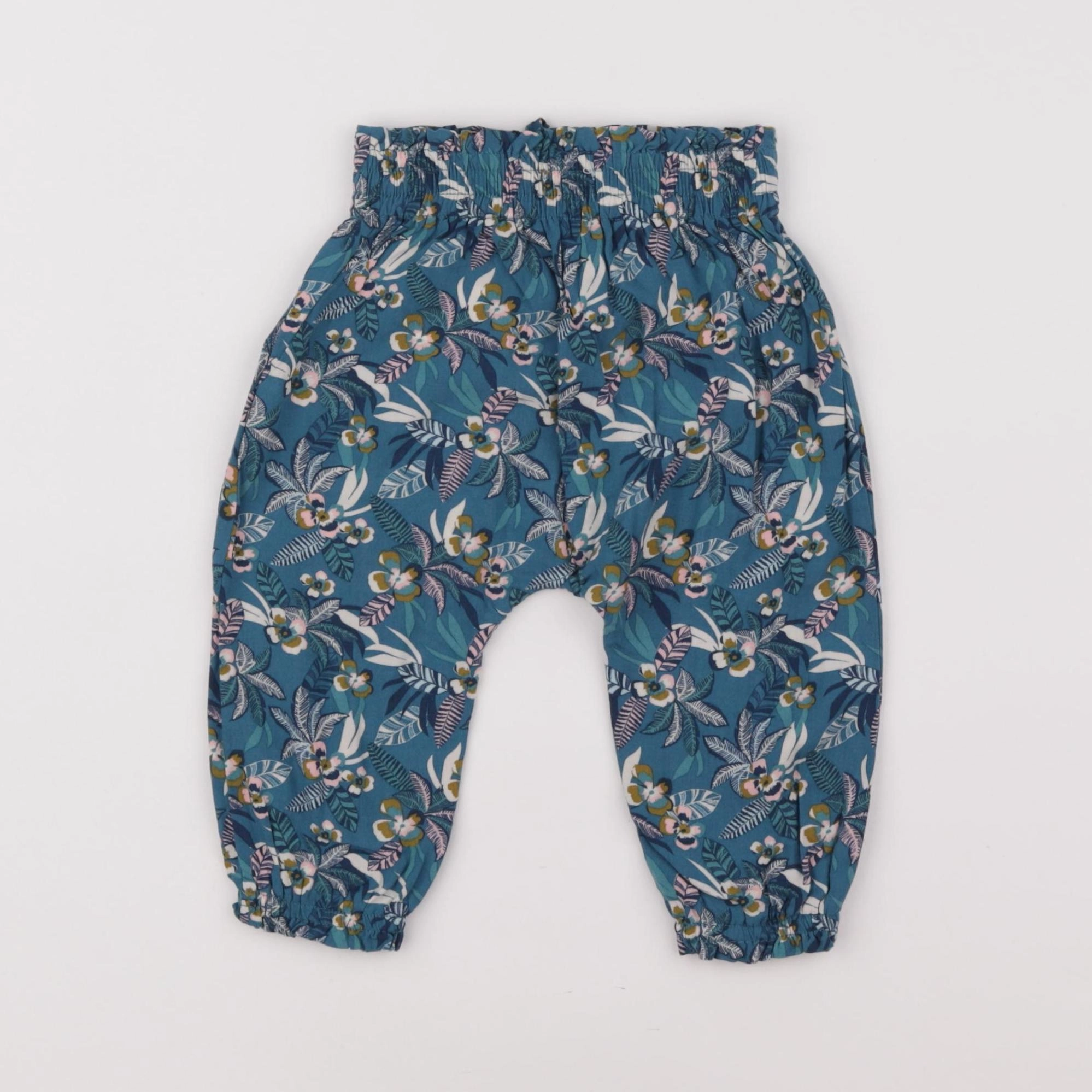 Vertbaudet - pantalon multicolore - 12 mois