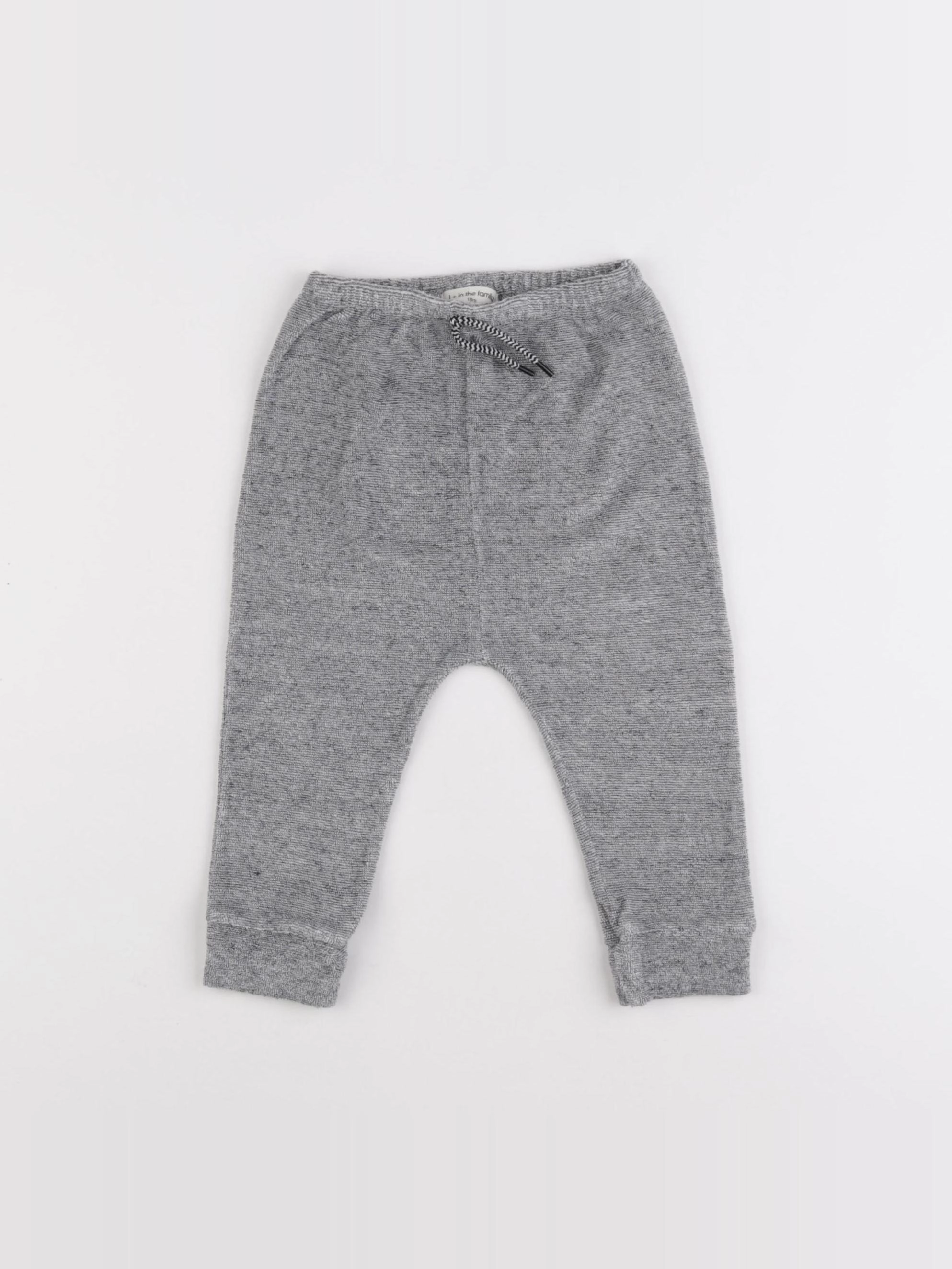 1+ In the family - jogging gris - 18 mois