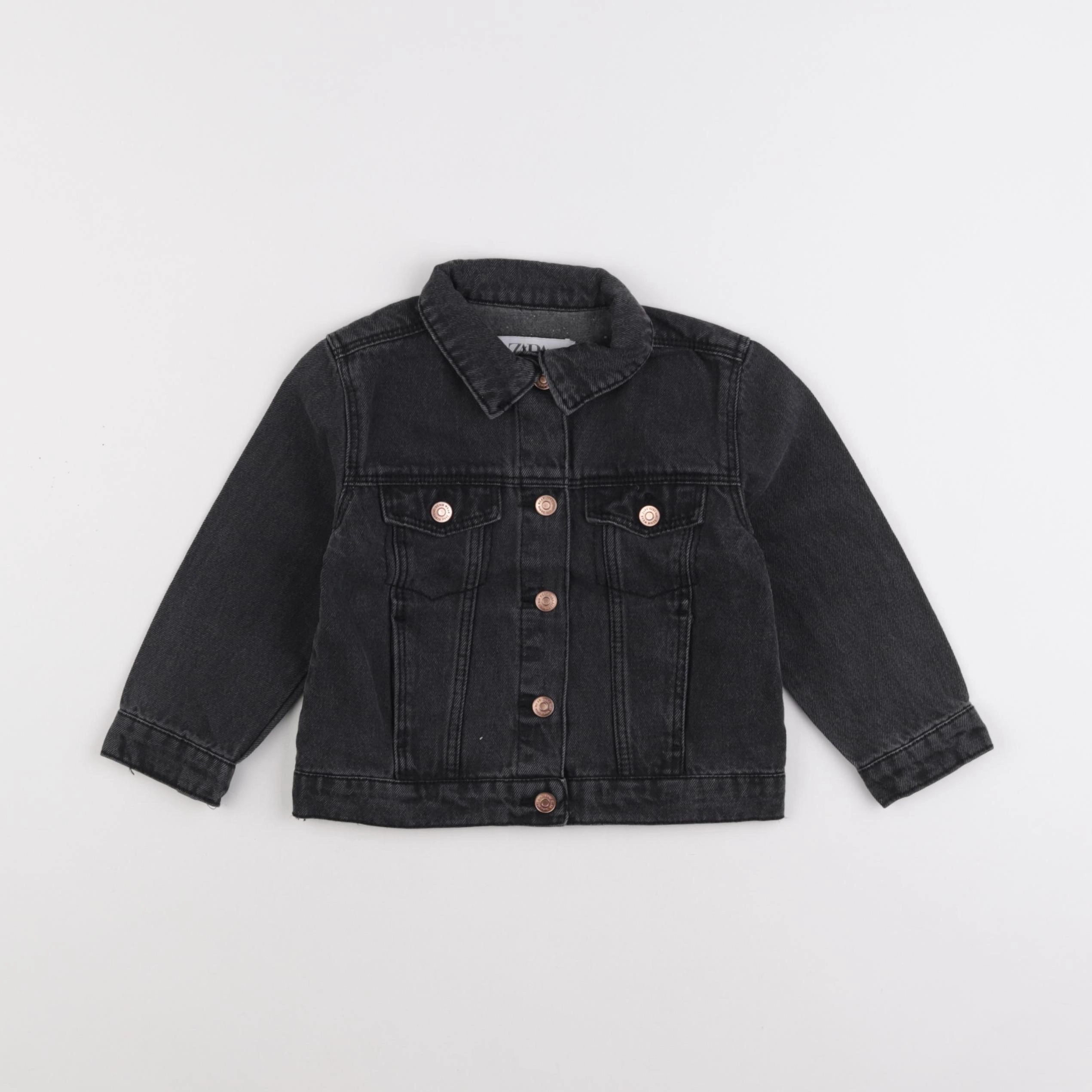 Zara - veste noir - 18/24 mois