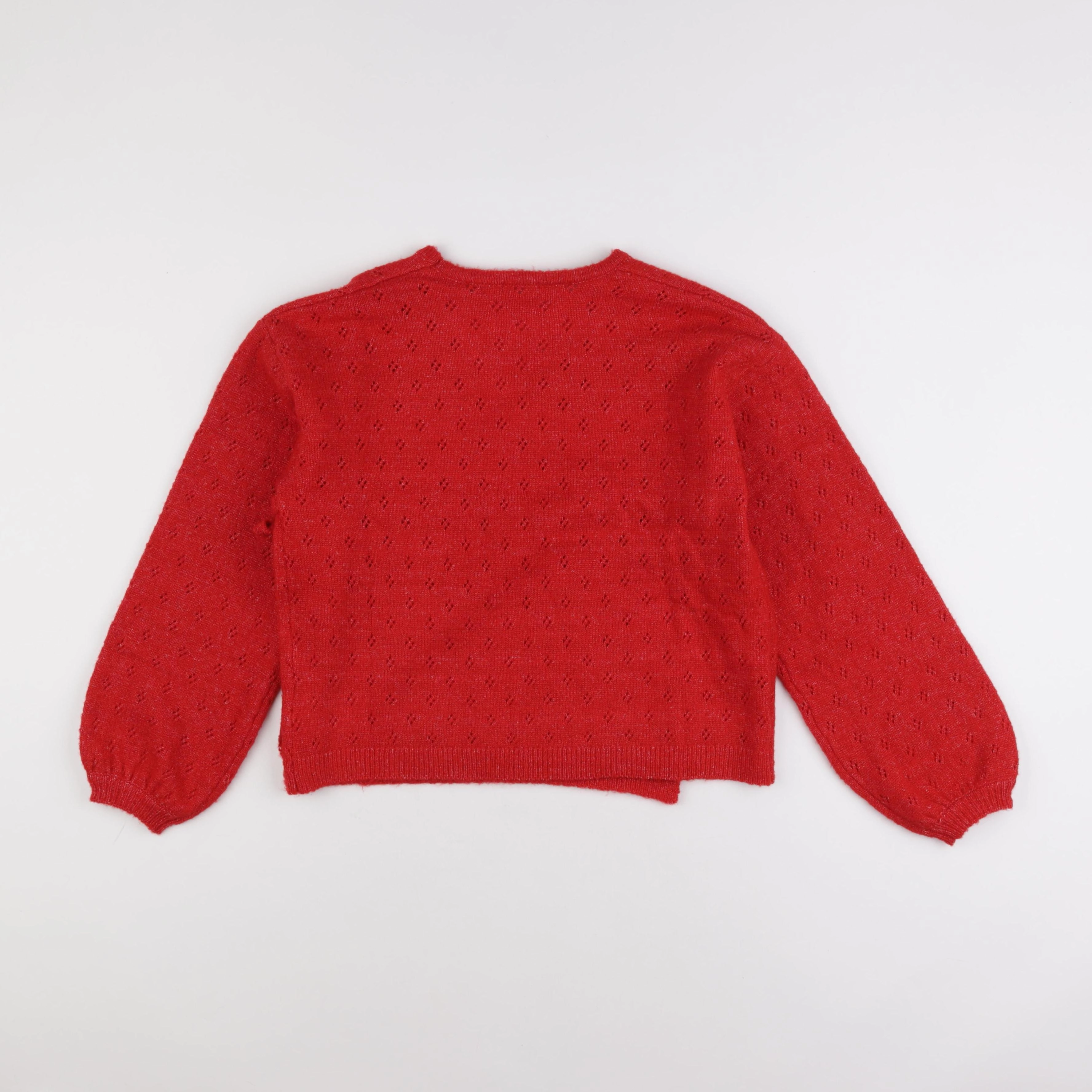 Vertbaudet - gilet rouge - 12 ans