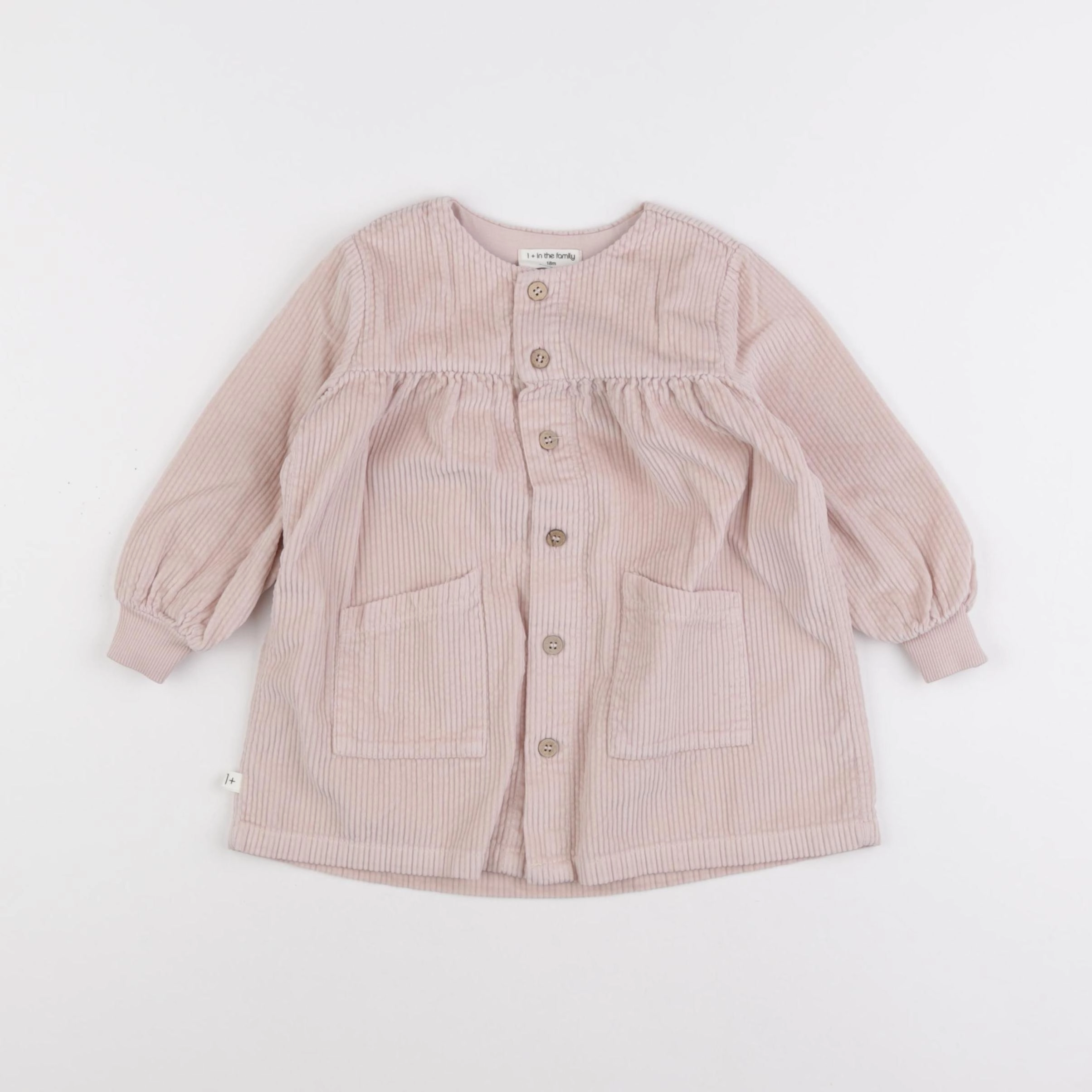 1+ In the family - robe rose - 18 mois