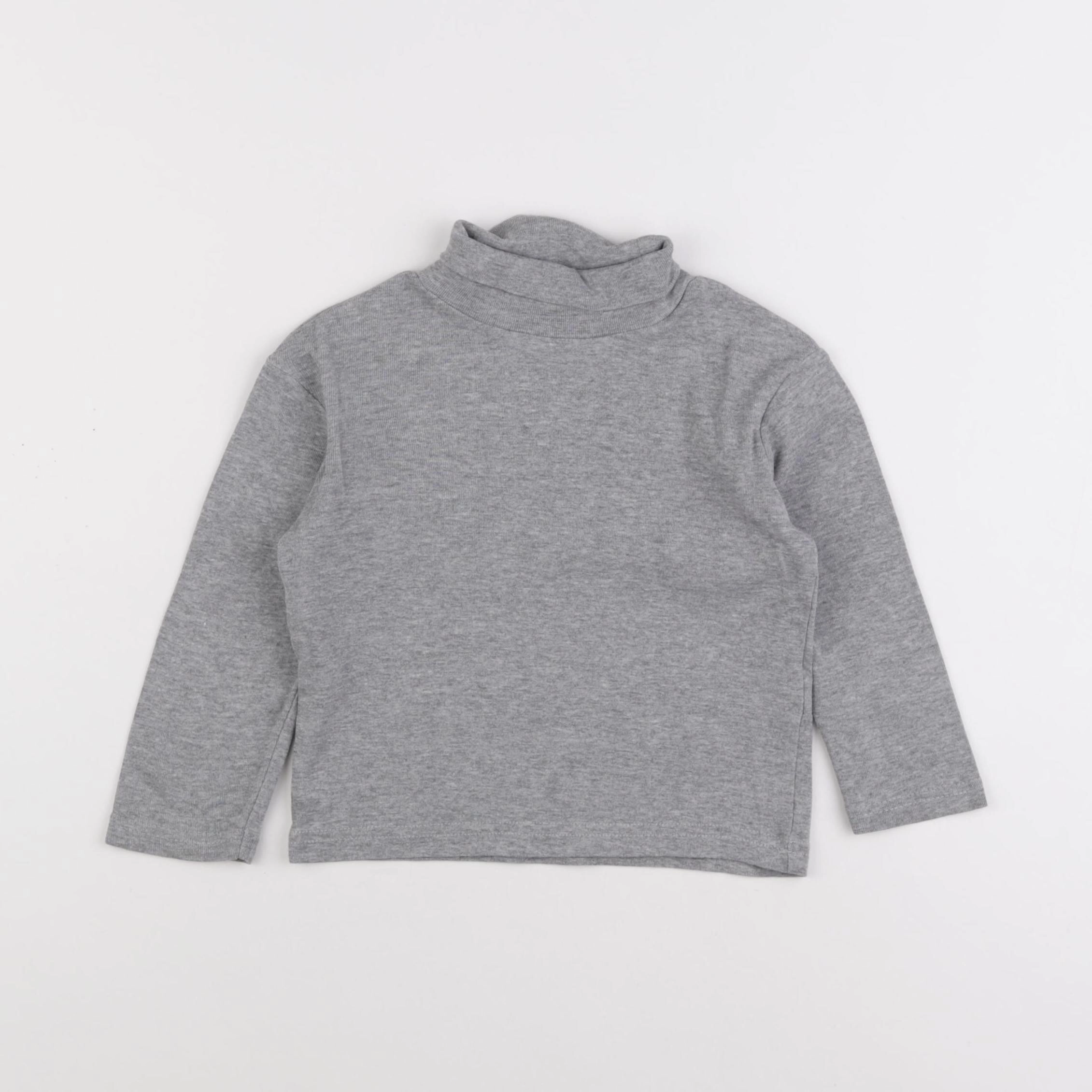 Vertbaudet - sous-pull gris - 3 ans