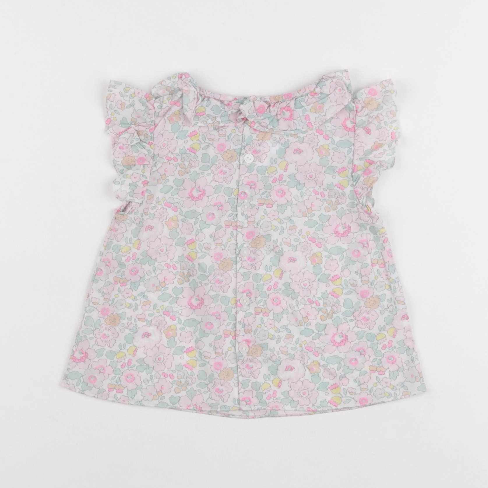 Jacadi - blouse liberty multicolore - 18 mois