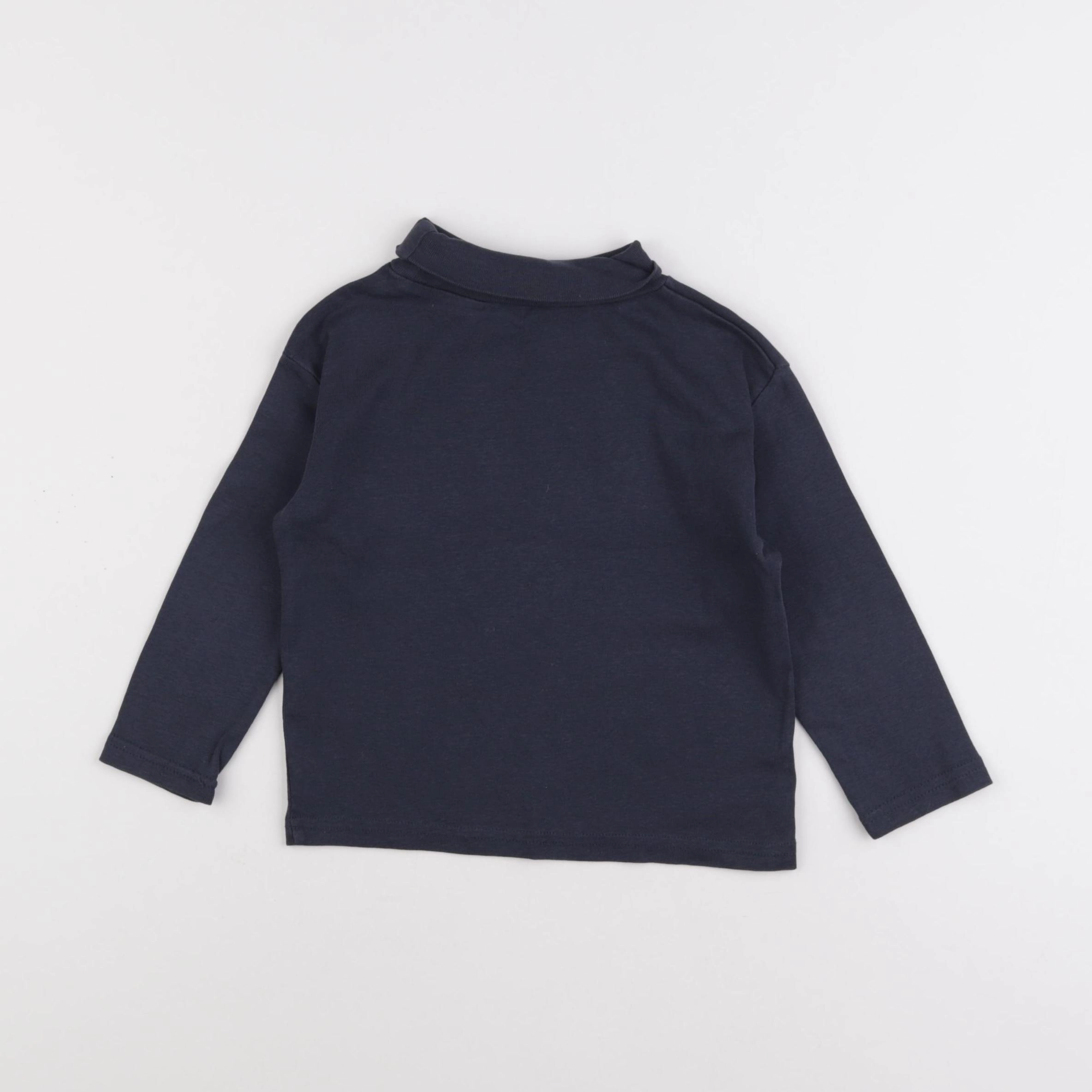 Vertbaudet - sous-pull bleu - 3 ans