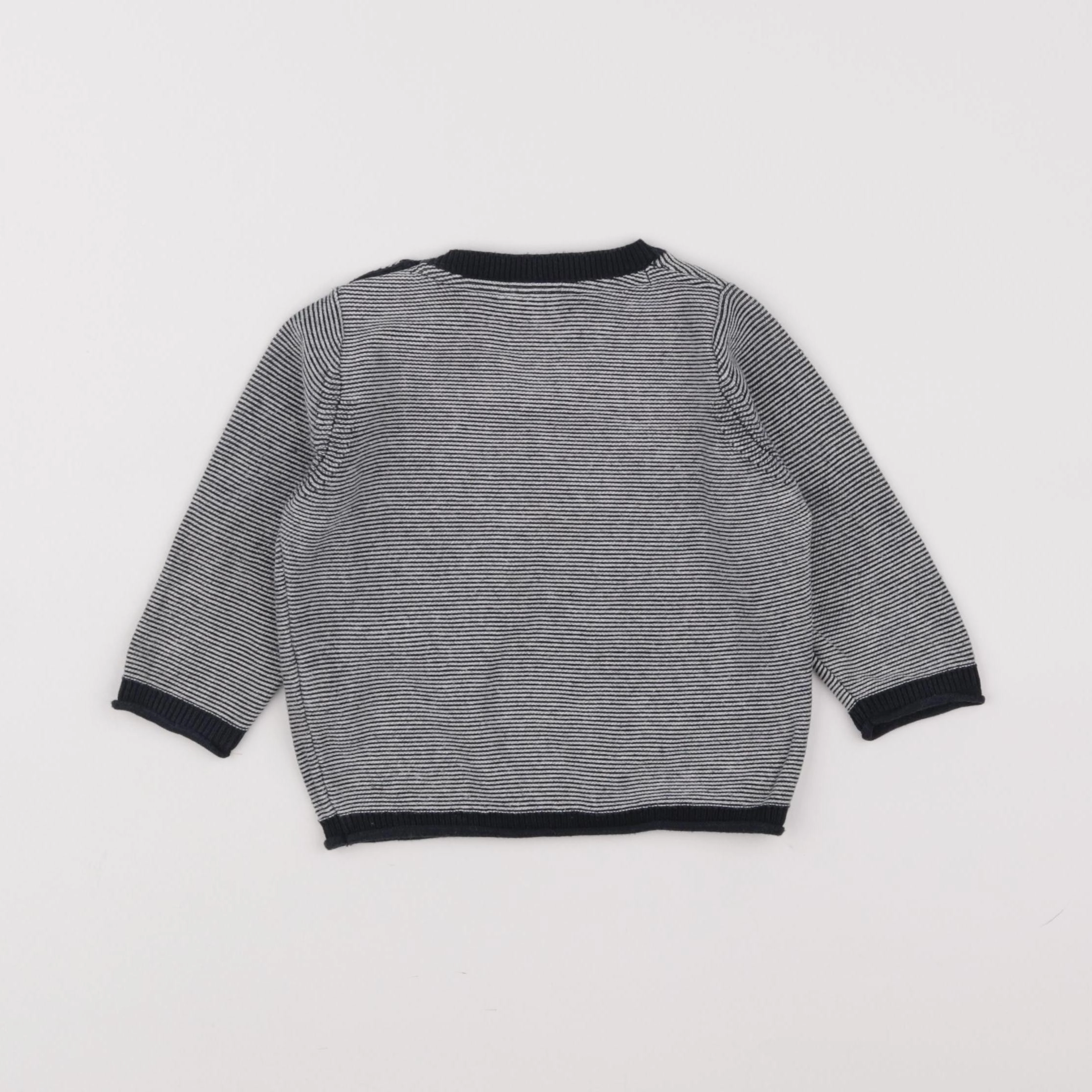 Tape à l'oeil - pull bleu - 9 mois