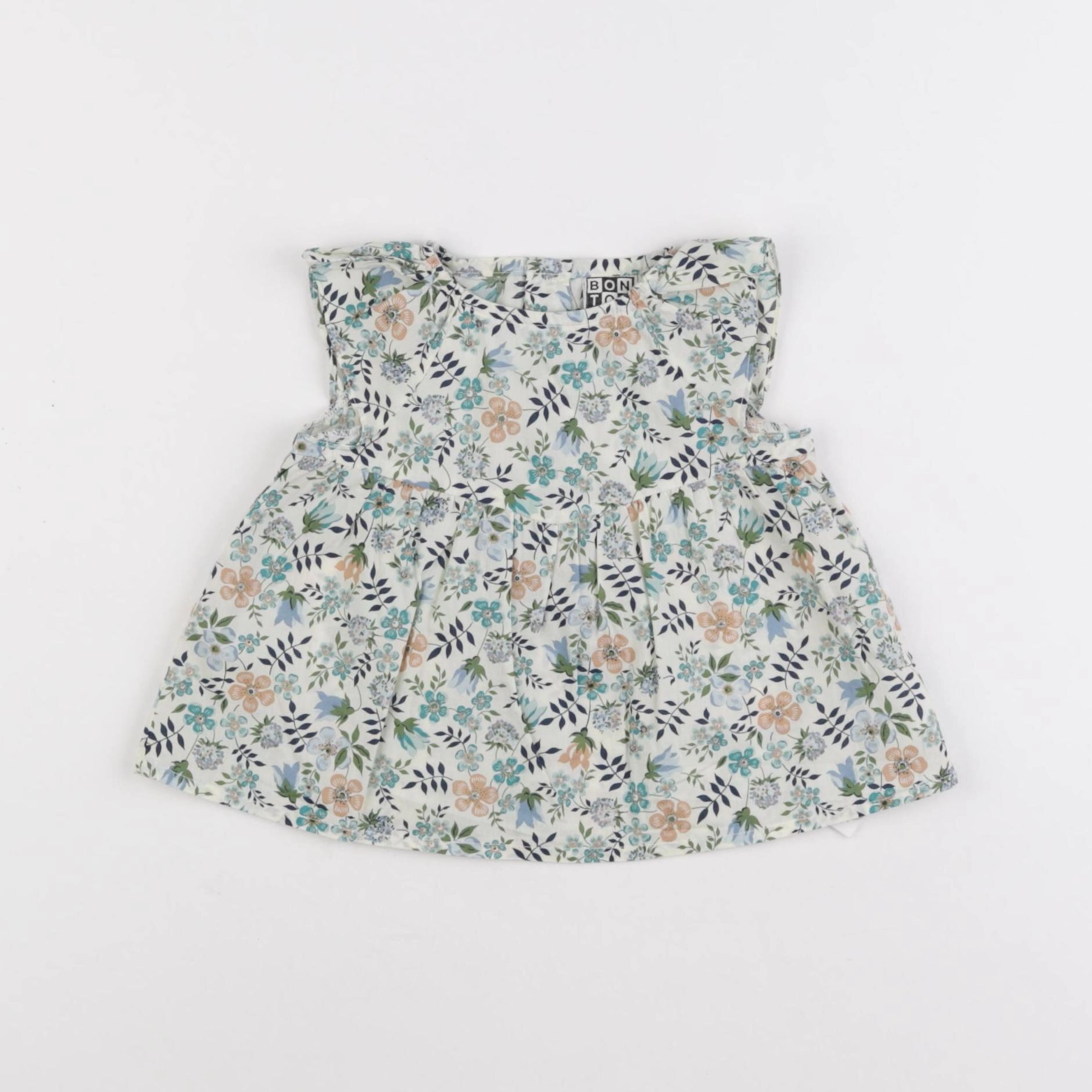Bonton - blouse multicolore - 6 mois