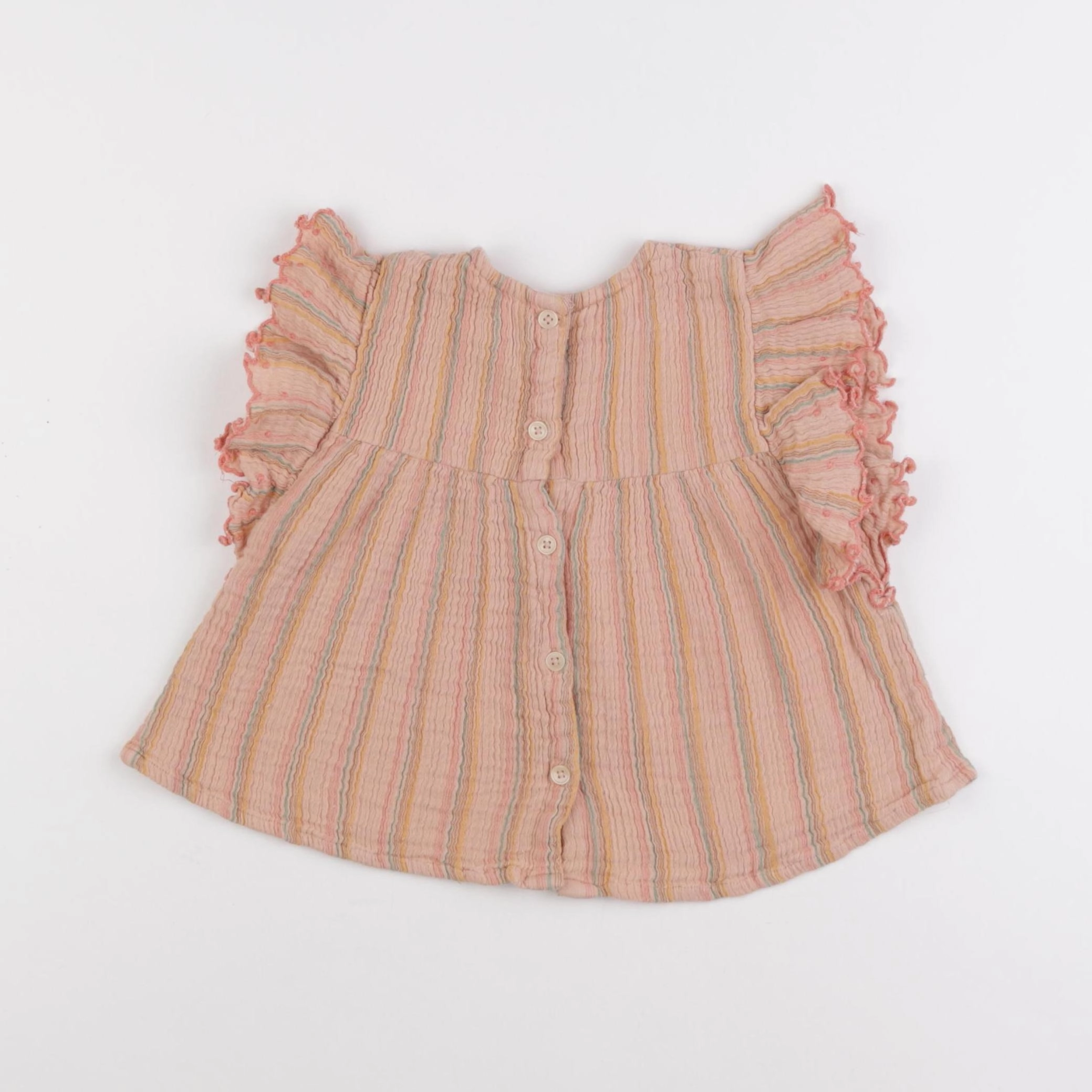 Louis Louise - blouse rose - 2 ans