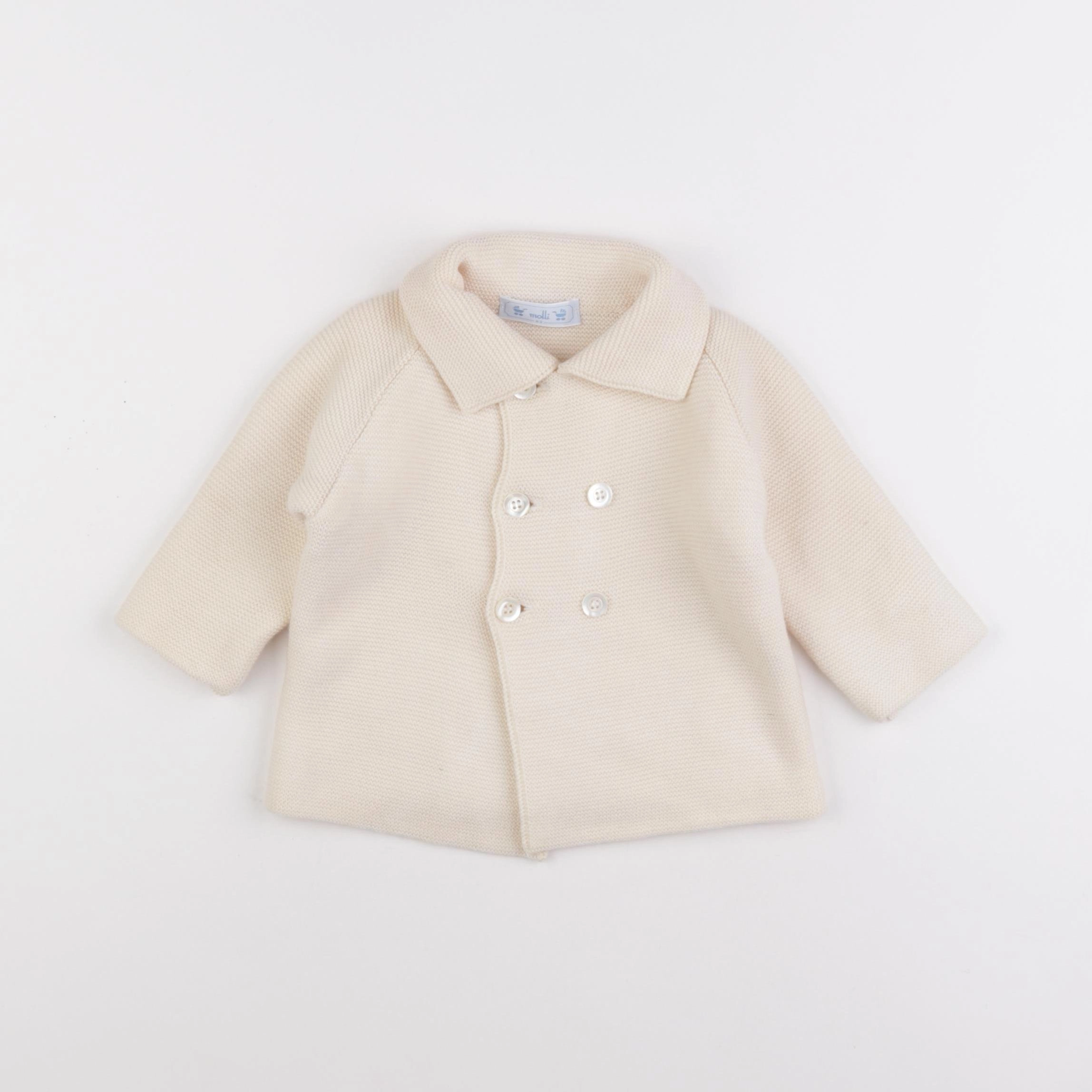 Molli - gilet beige - 6 mois