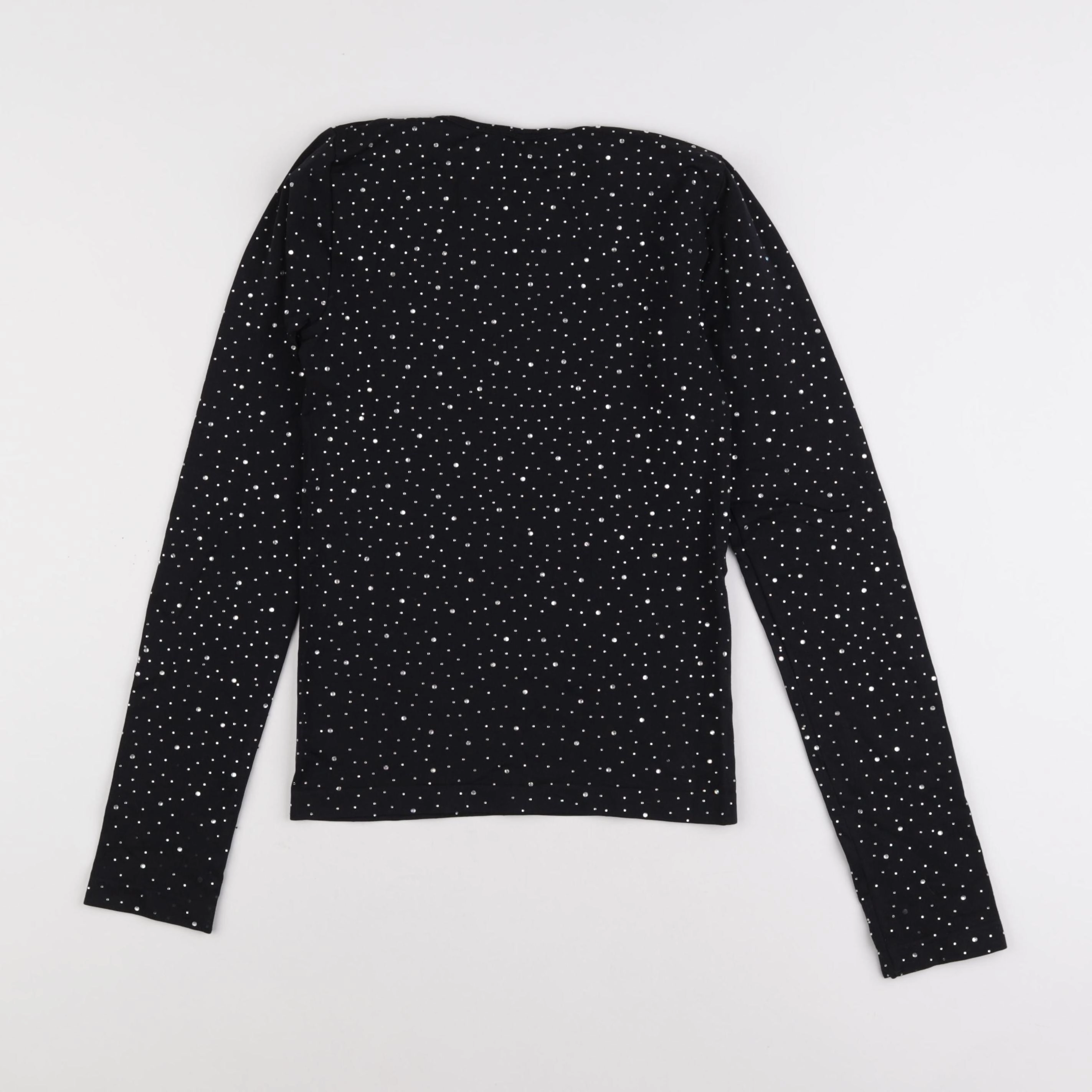 Zara - tee-shirt noir, argent - 13/14 ans