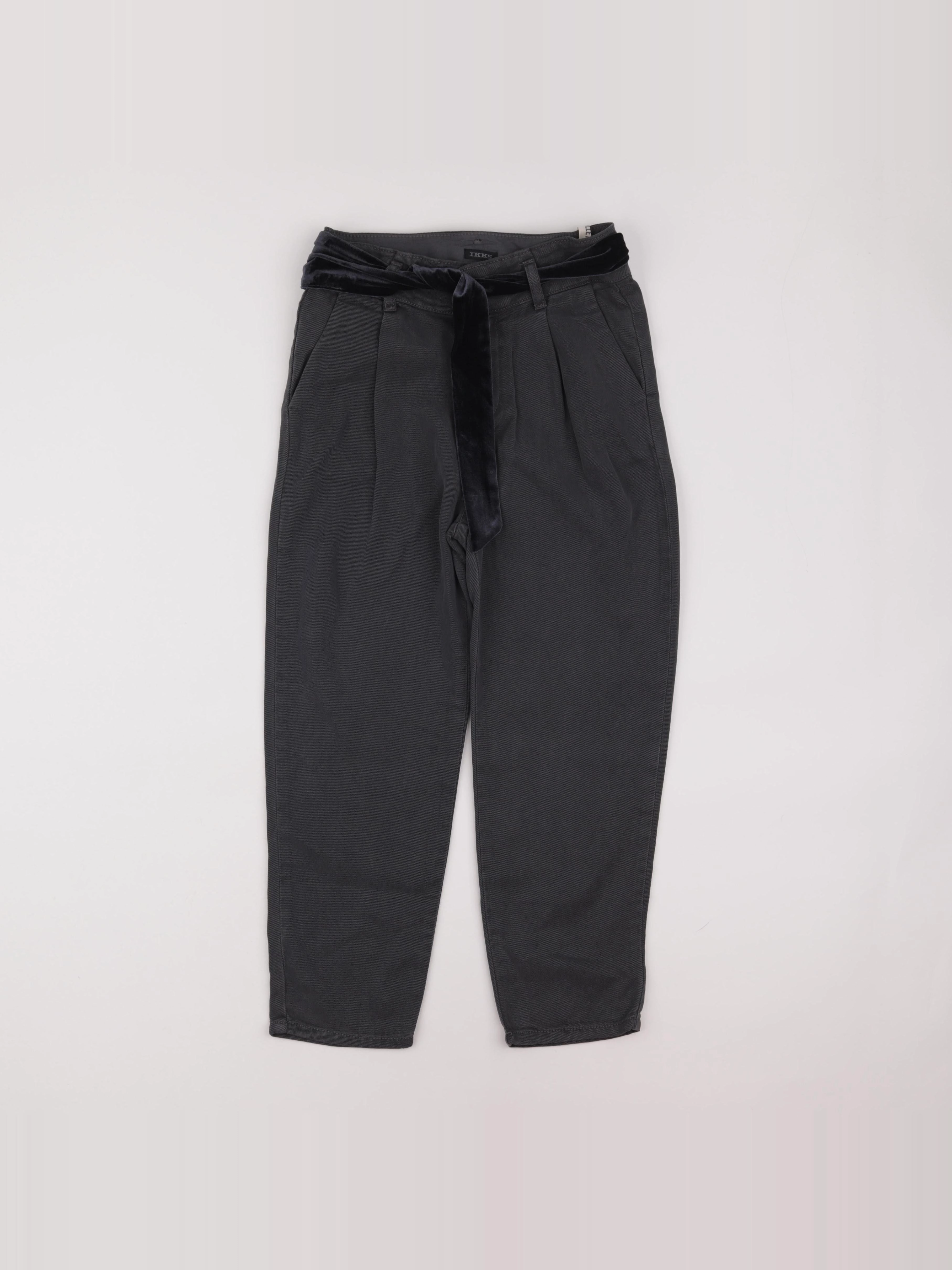 IKKS - pantalon gris - 8 ans