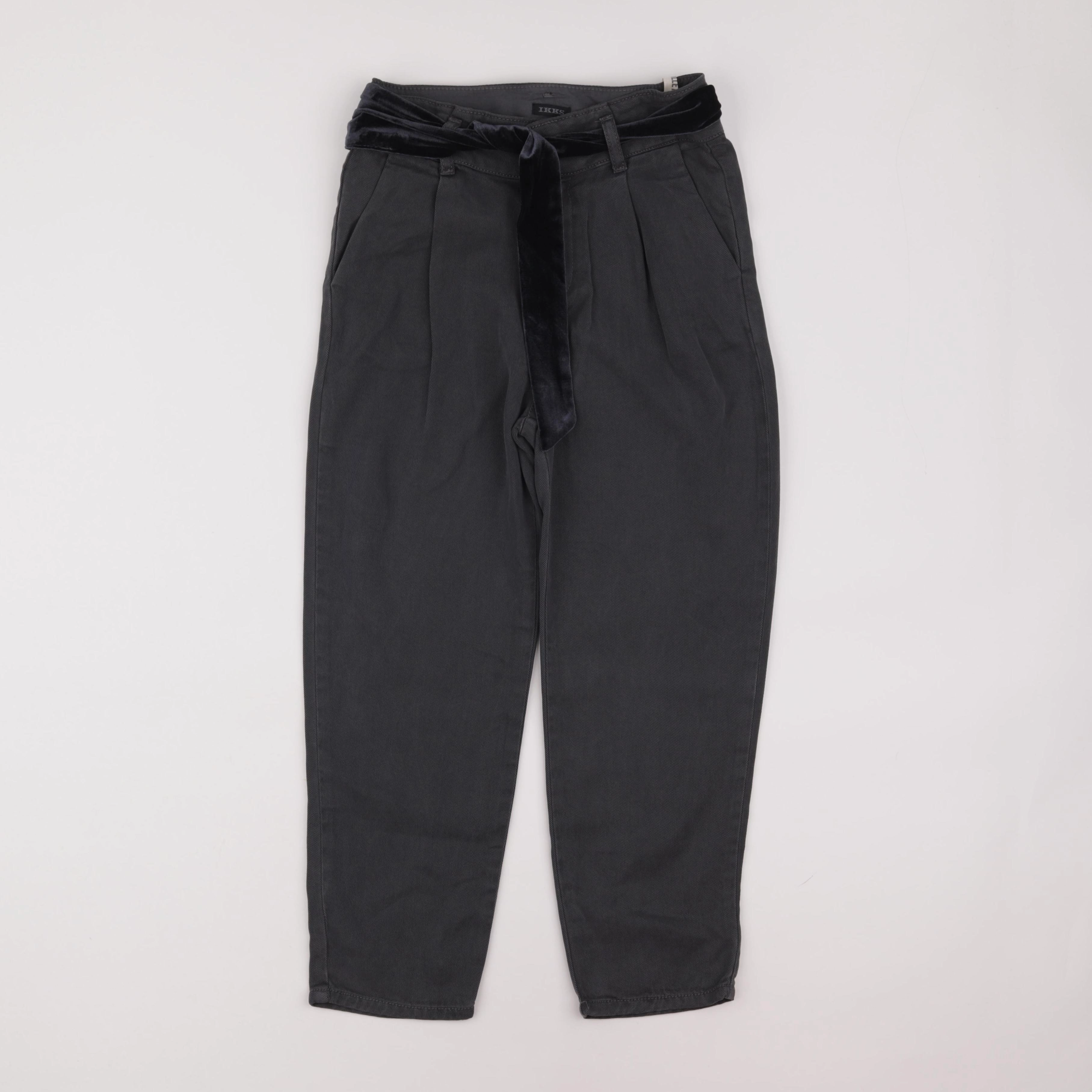 IKKS - pantalon gris - 8 ans