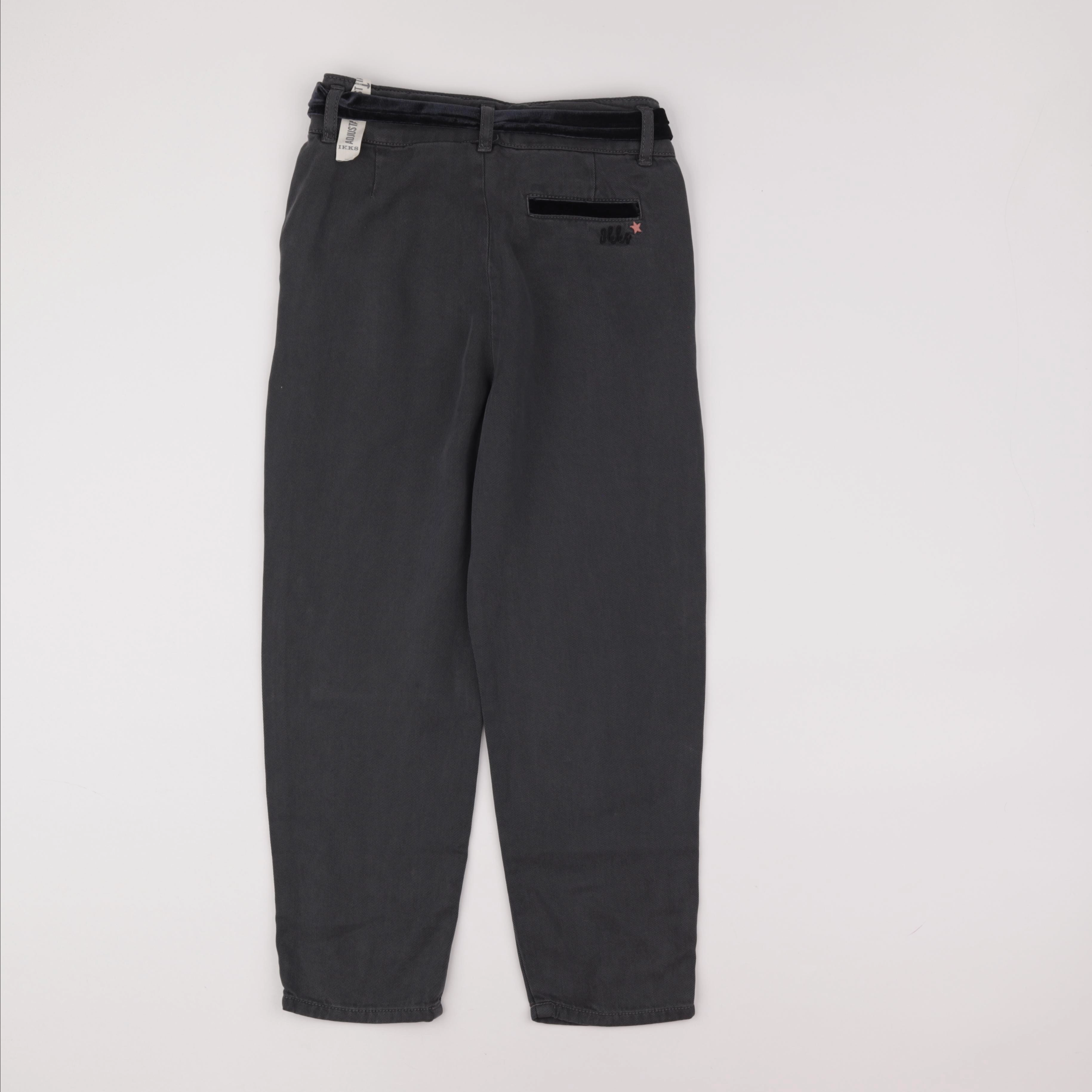 IKKS - pantalon gris - 8 ans